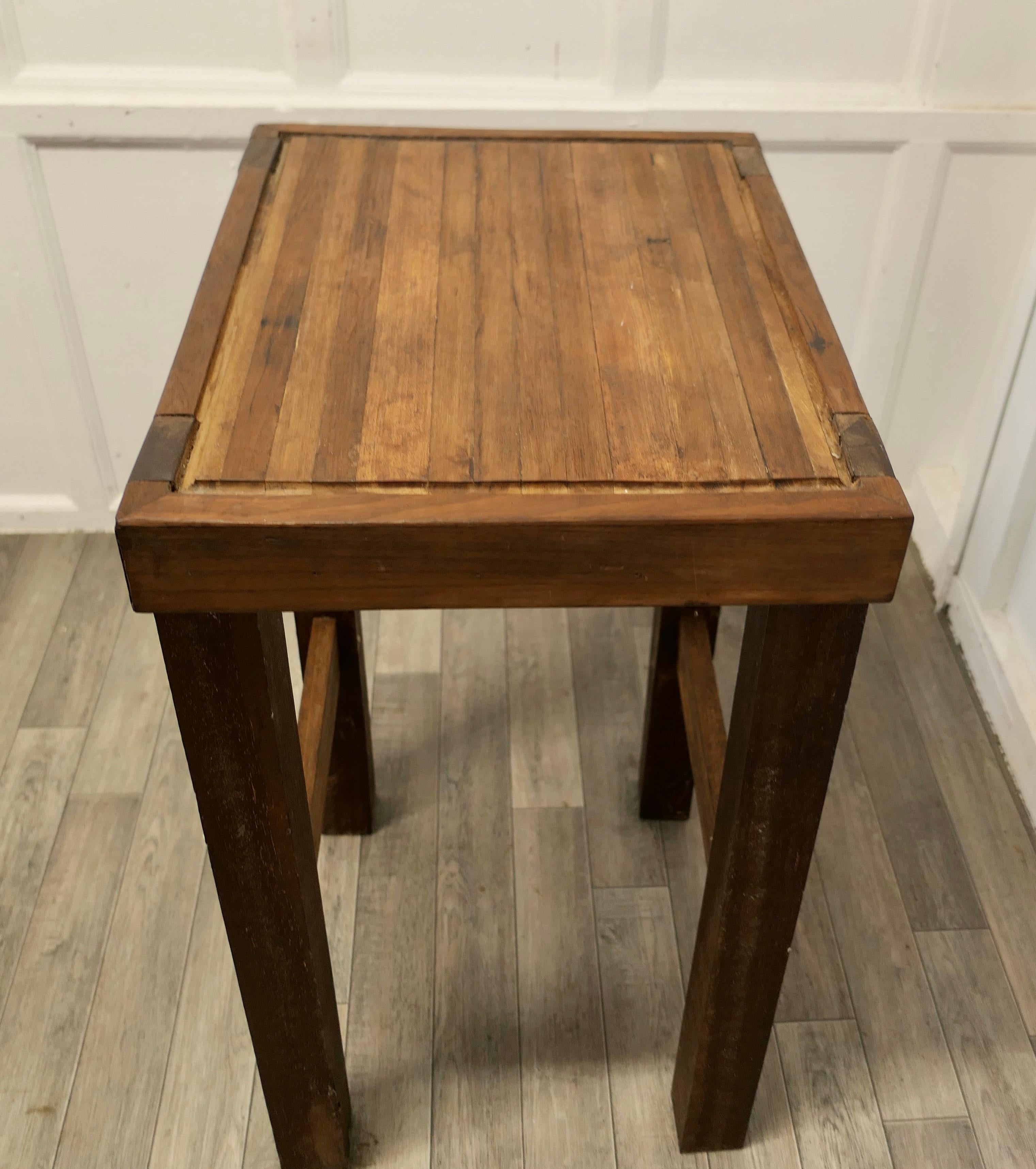 Butchers Cutting Block Food Prep Table This is a Useful Size and Sturdy Piece For Sale 1