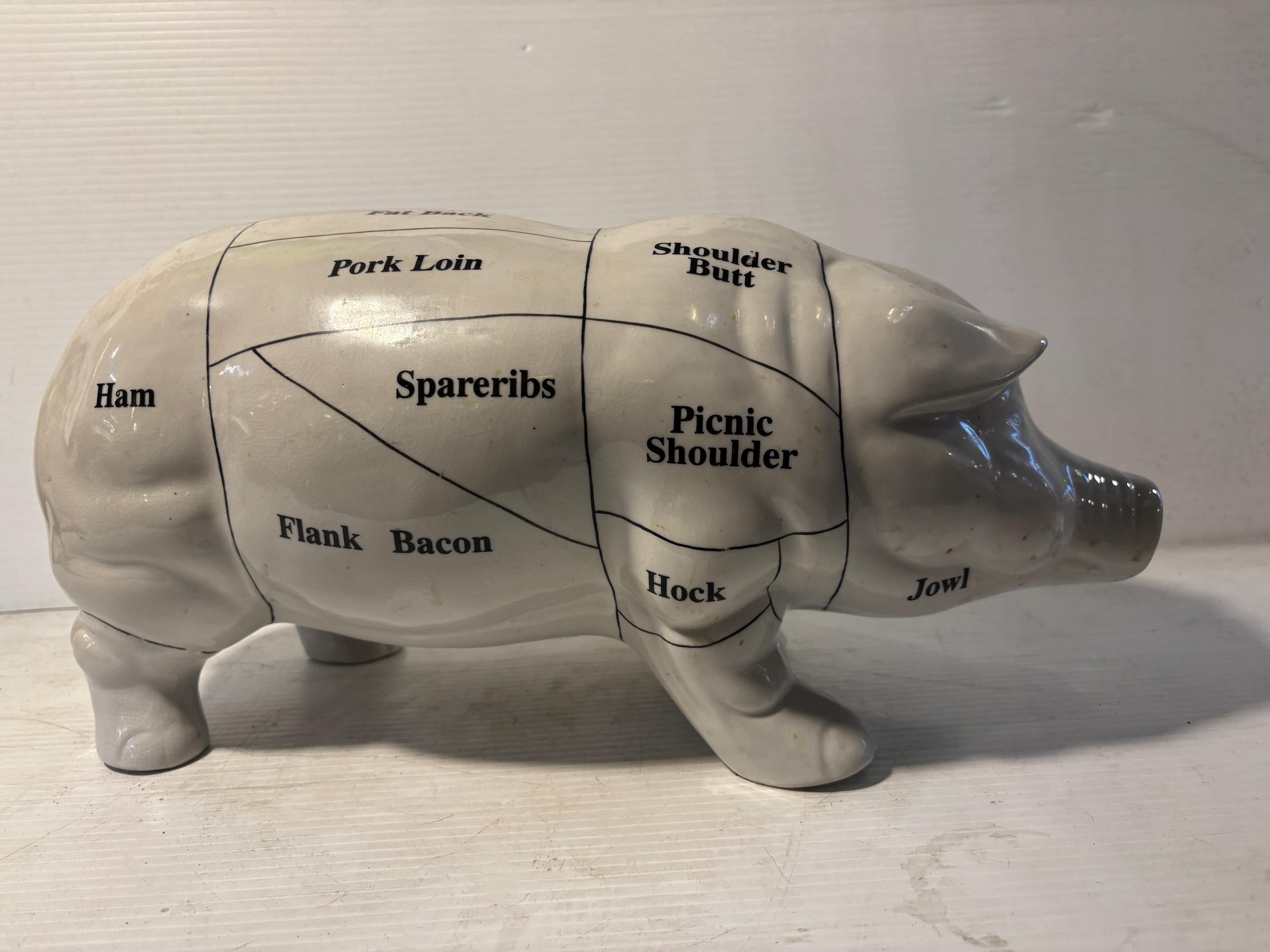20th Century Butcher's Piggy Bank For Sale