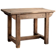 Antique Butcher's Prep Table, England, circa 1730