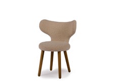 Warm Beige TMBO Lounge Chair BUTE/Storr Fabric Upholstery by Mazo Design