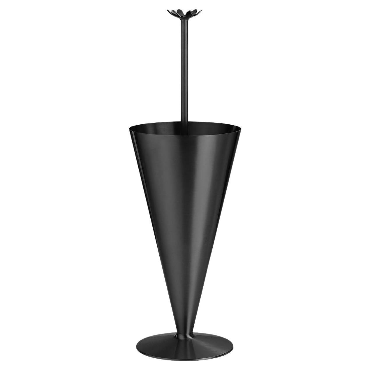 Butler Brass Black Umbrella Stand by Richard Hutten