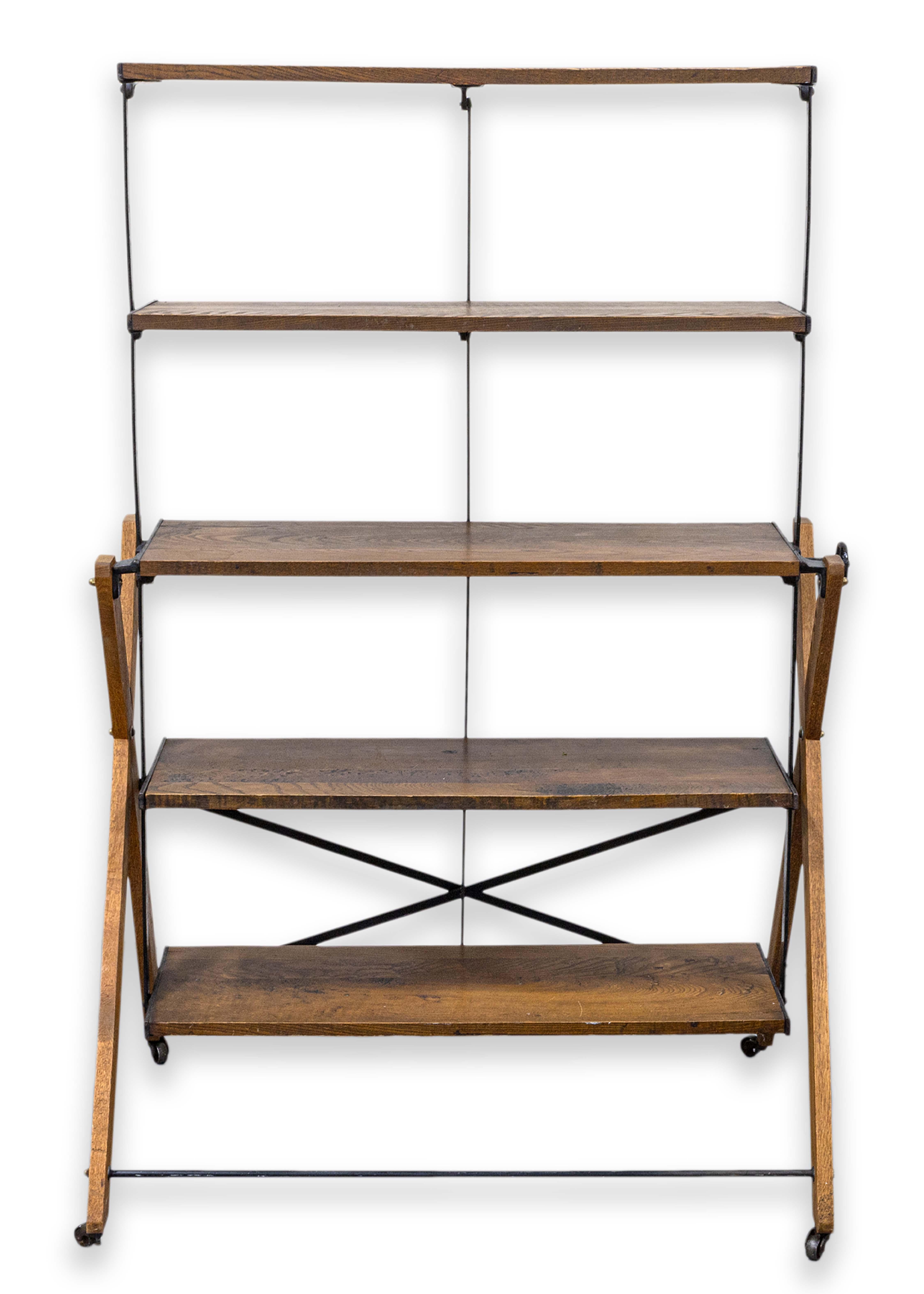 Butler Brothers New York Convertable Display Shelving Unit and Dining Table 2