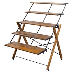 Butler Brothers New York Convertable Display Shelving Unit and Dining Table