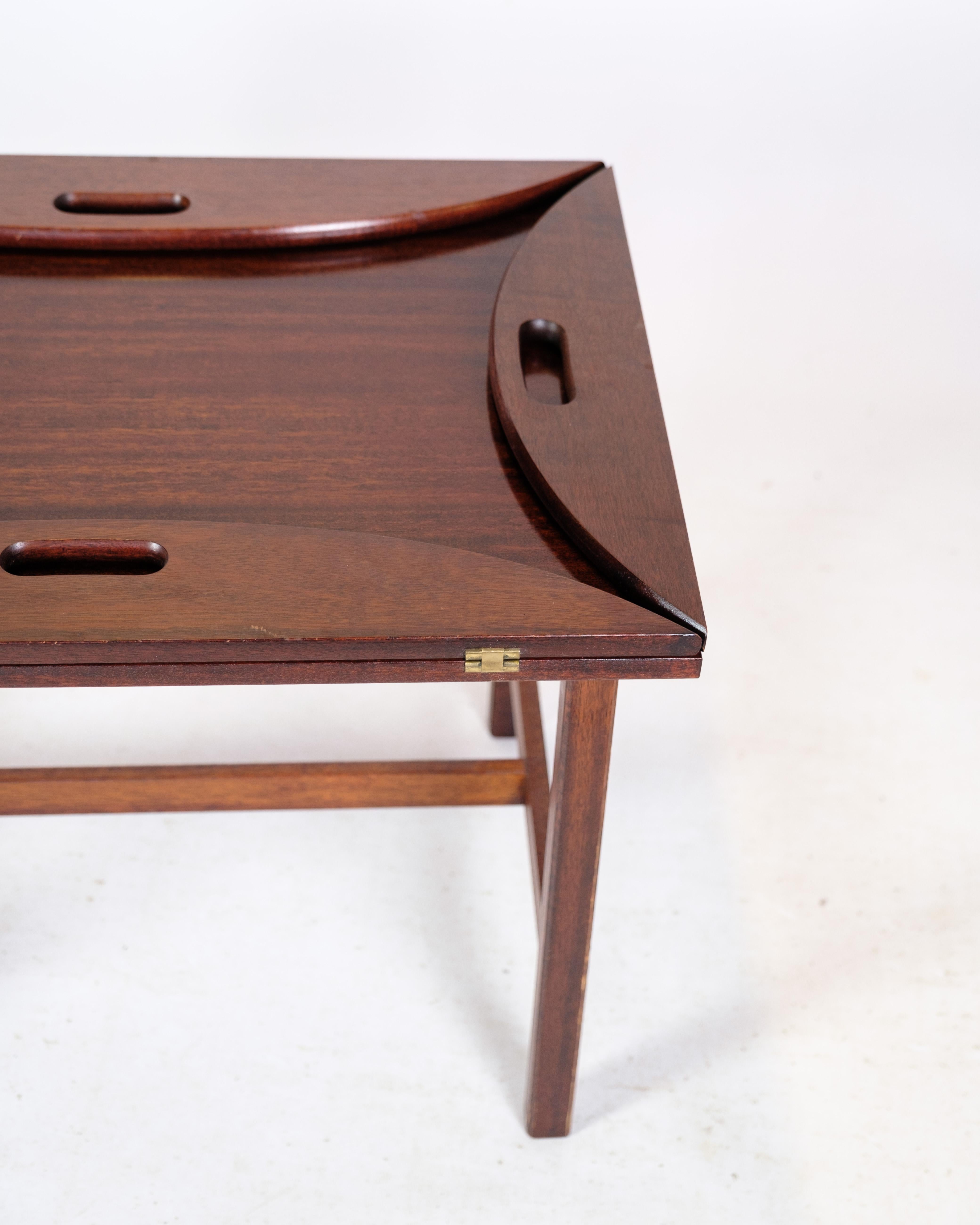 Mid-20th Century Butler table in Mahogany of Danish Design from the 1950 For Sale