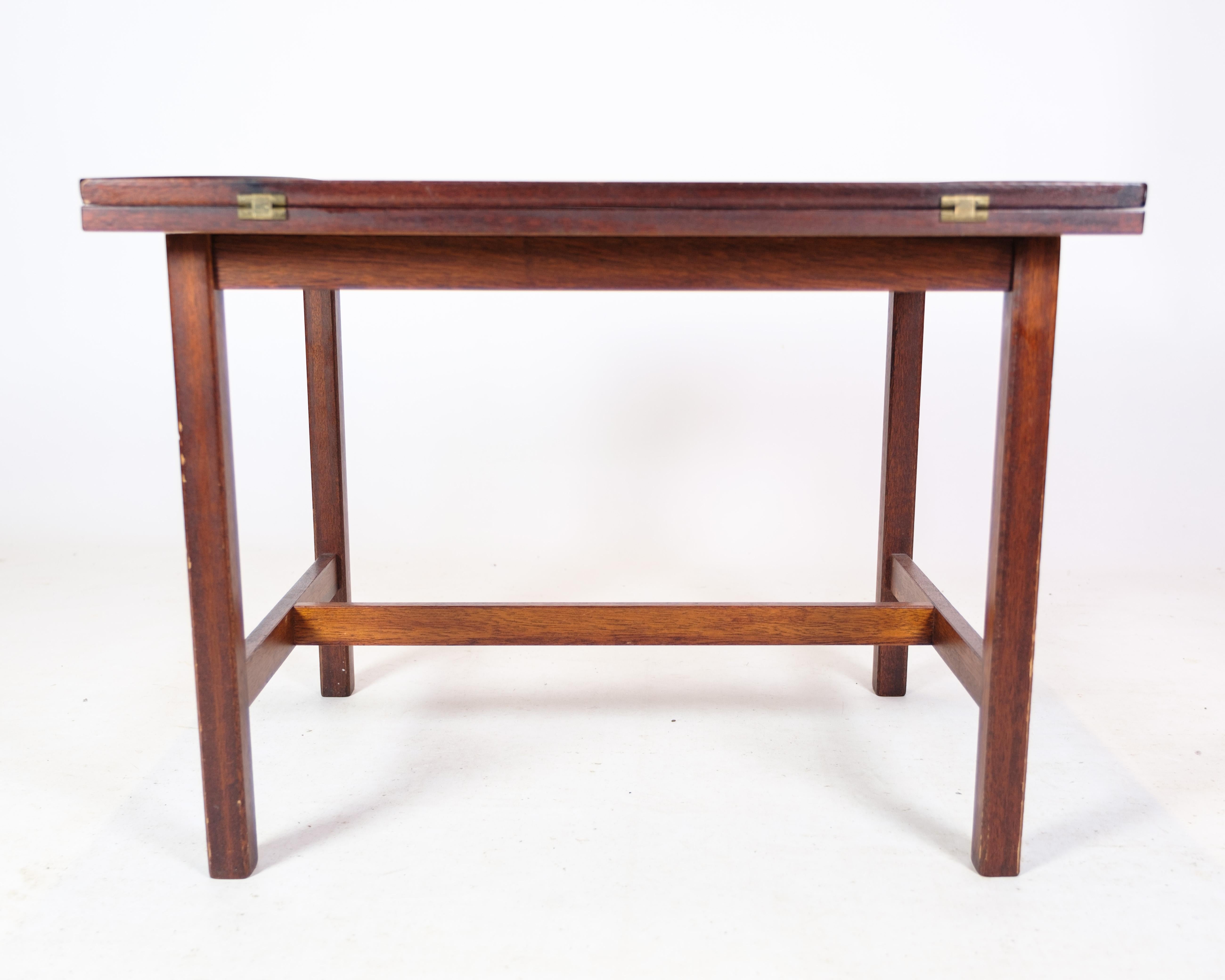 Butler table in Mahogany of Danish Design from the 1950 For Sale 1