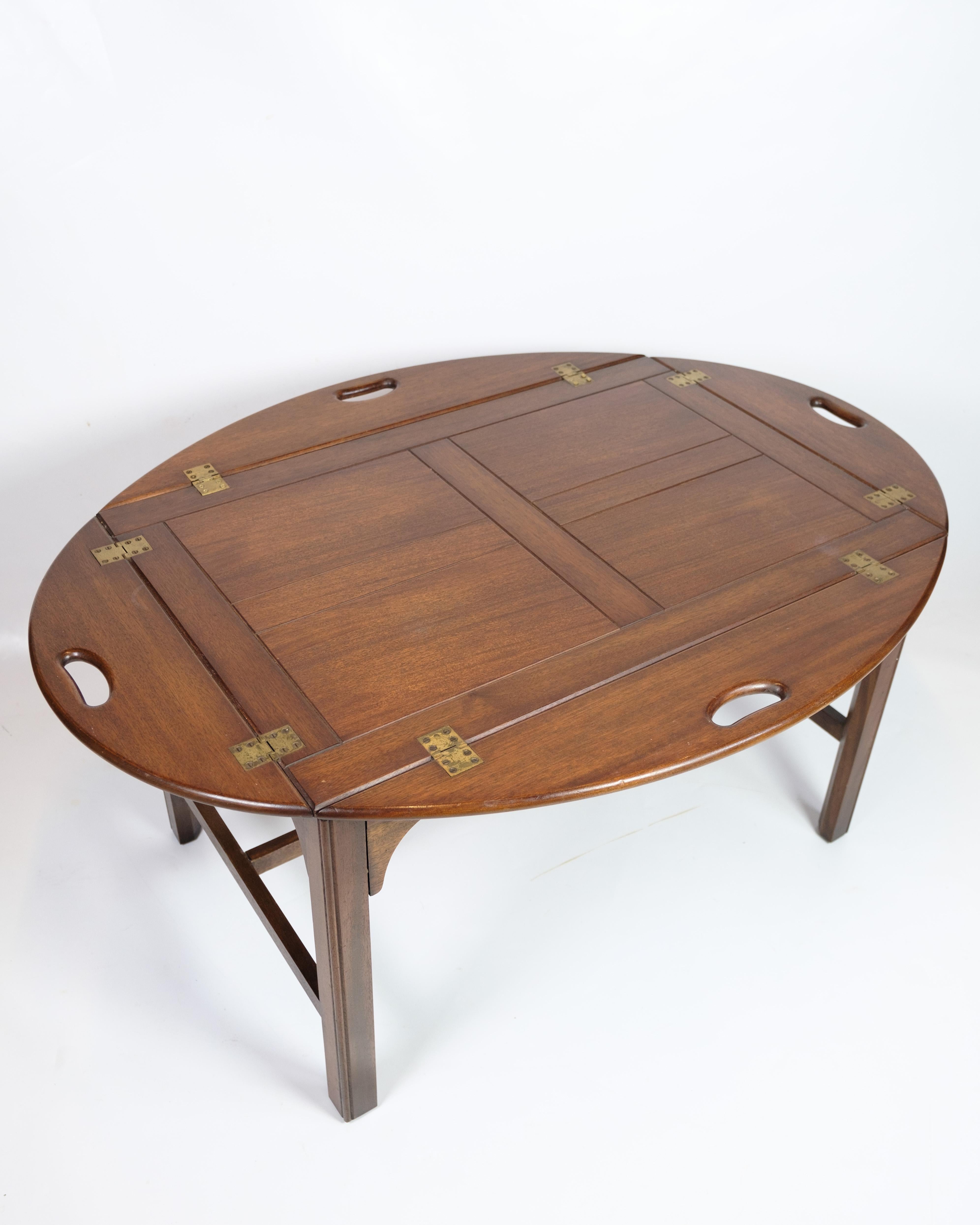 Butler Tisch aus Mahagoni, dänisches Design aus den 1960er Jahren (Moderne der Mitte des Jahrhunderts) im Angebot