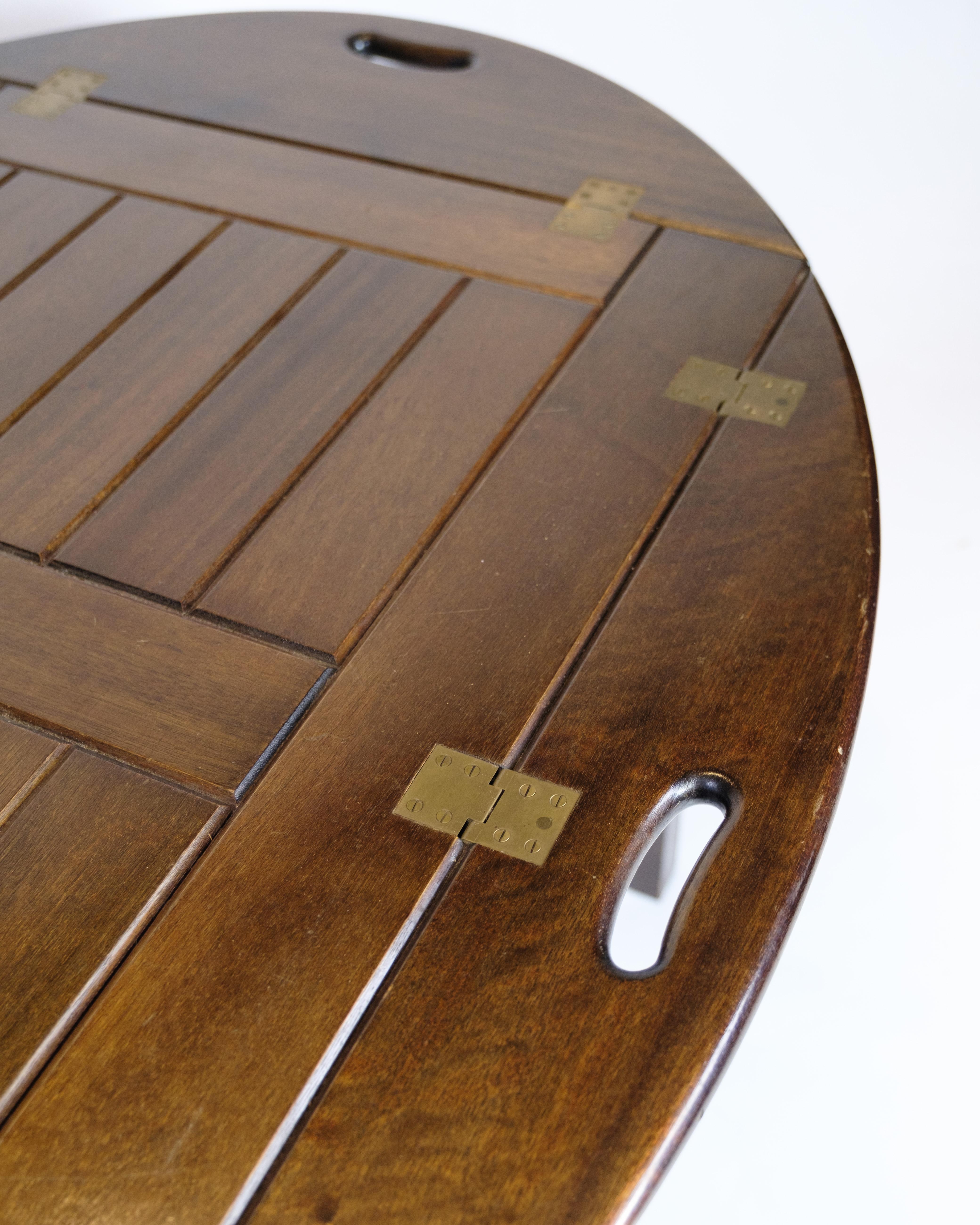 Mesa de mayordomo de caoba, diseño danés de los años 60 Danés en venta