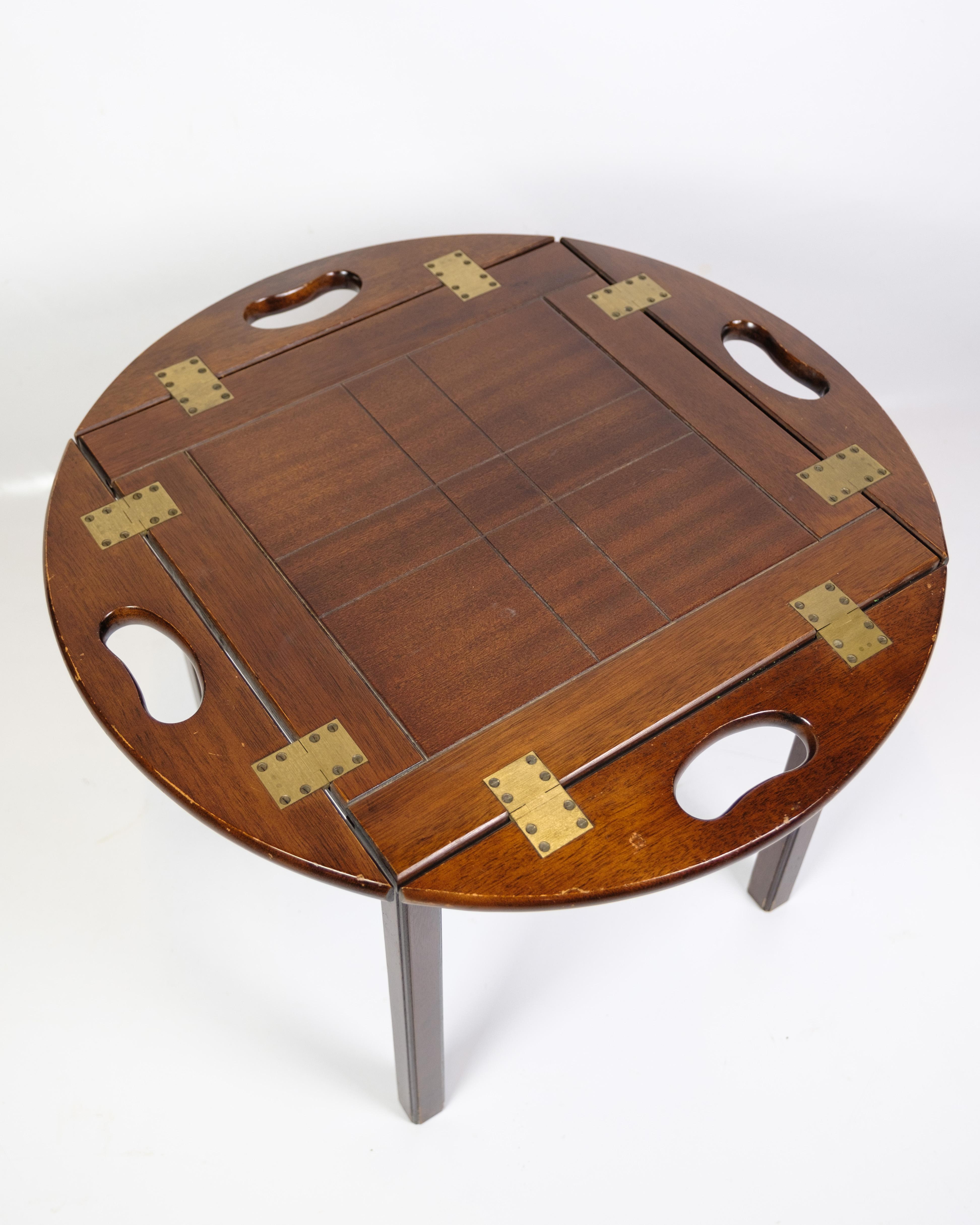 Butler Tisch aus Mahagoni, dänisches Design aus den 1960er Jahren im Zustand „Gut“ im Angebot in Lejre, DK