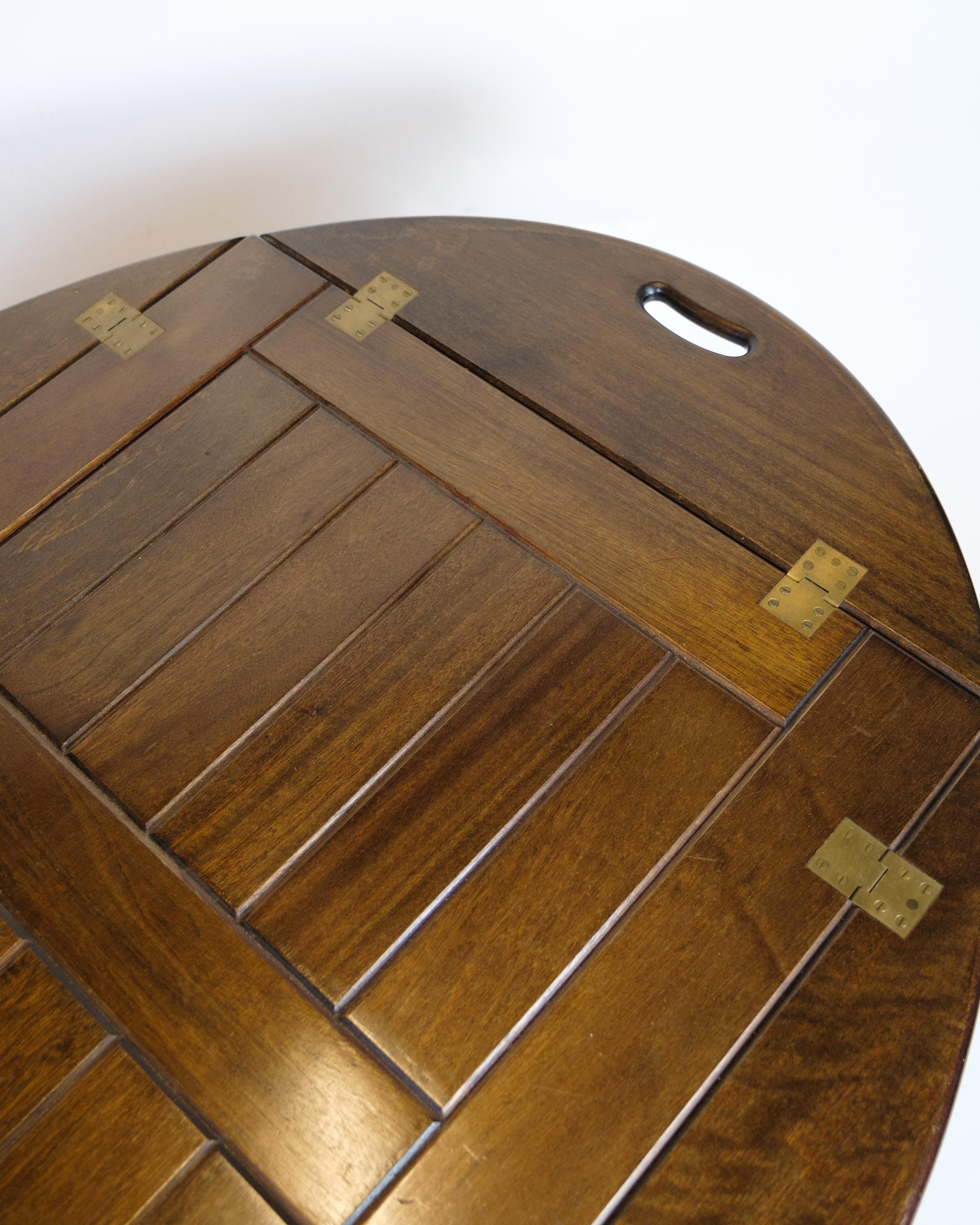 Mesa de mayordomo de caoba, diseño danés de los años 60 en Bueno estado para la venta en Lejre, DK