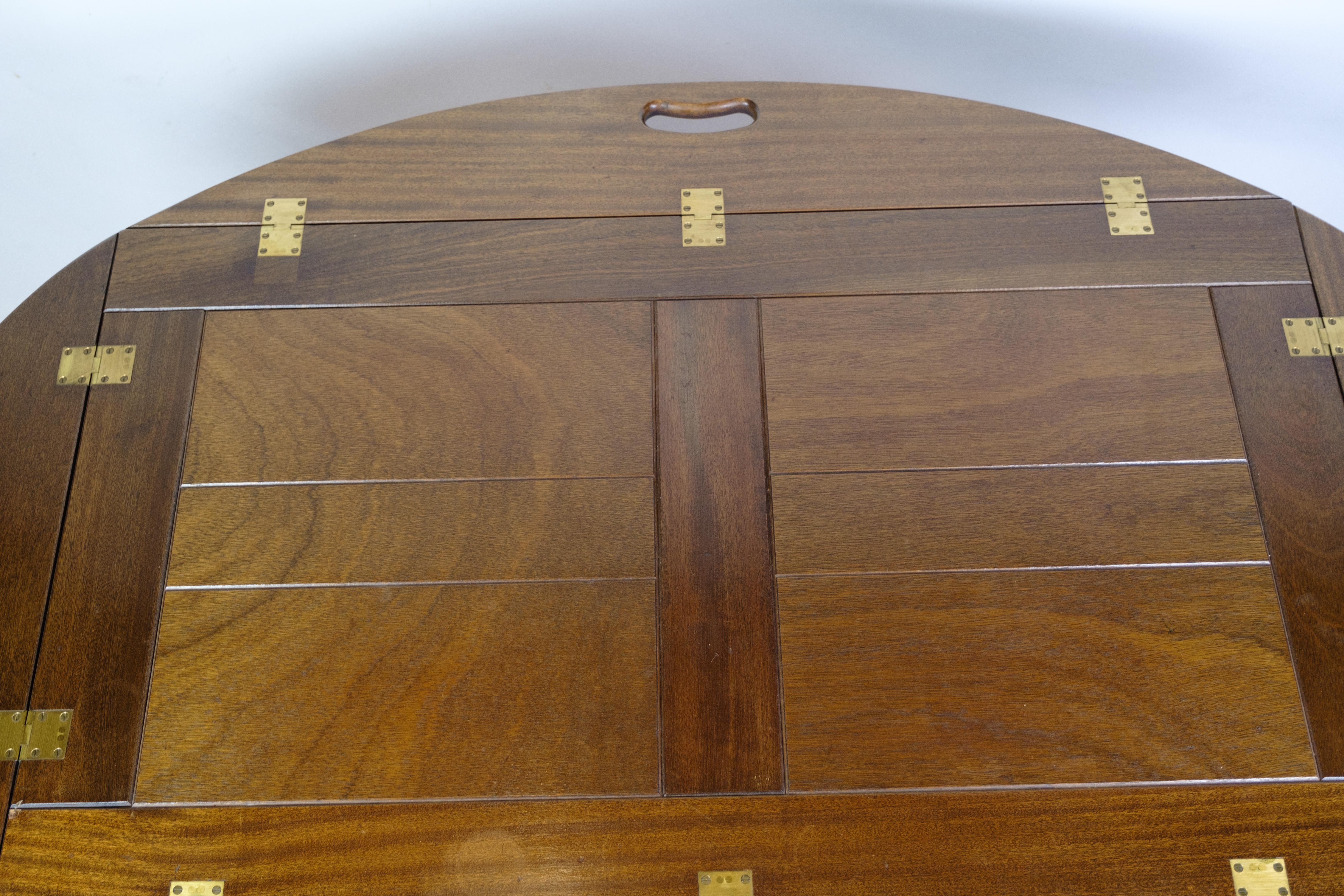 Butler Table Made In Mahogany, Danish Design From 1960s 1