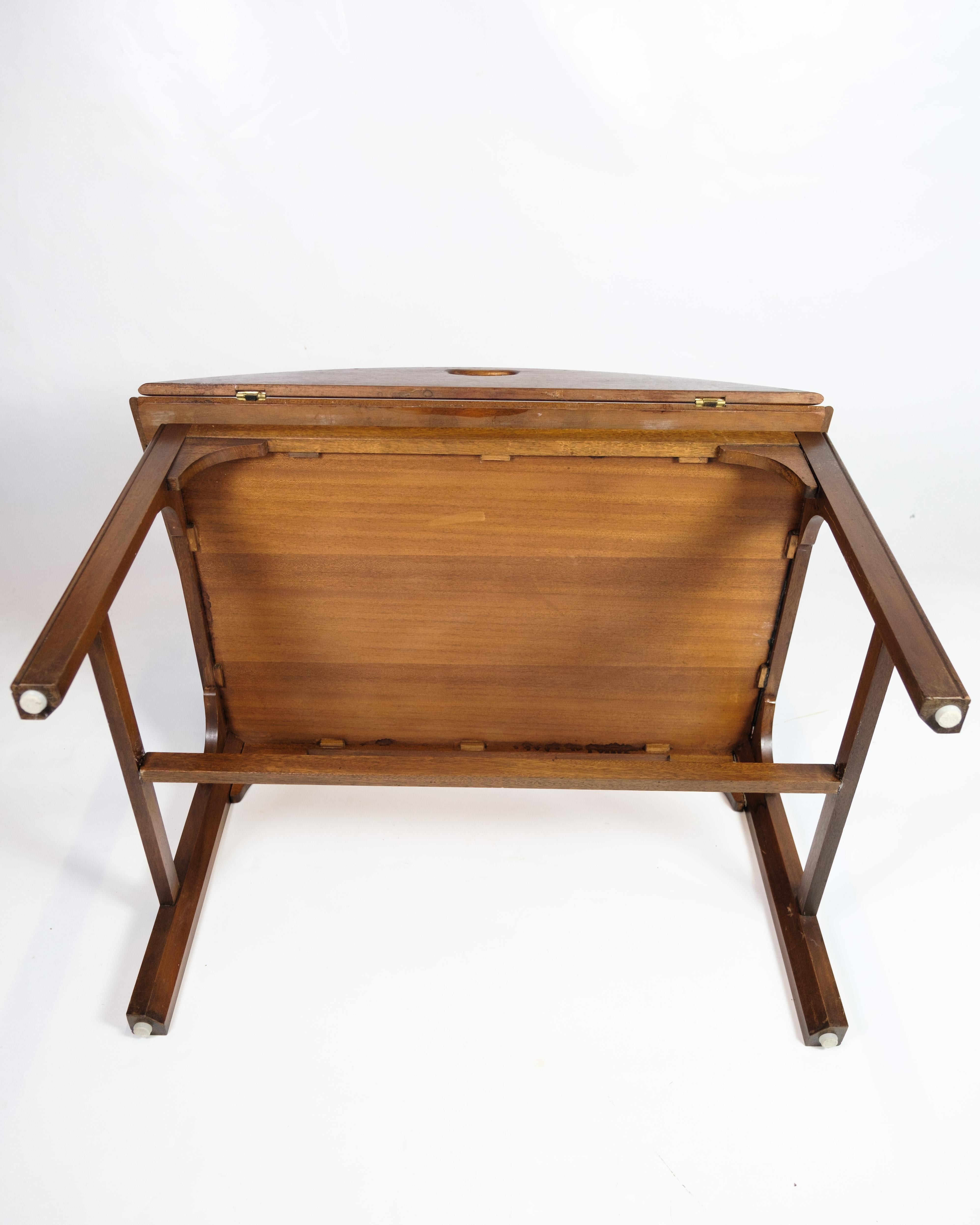 Butler Tisch aus Mahagoni, dänisches Design aus den 1960er Jahren im Angebot 2