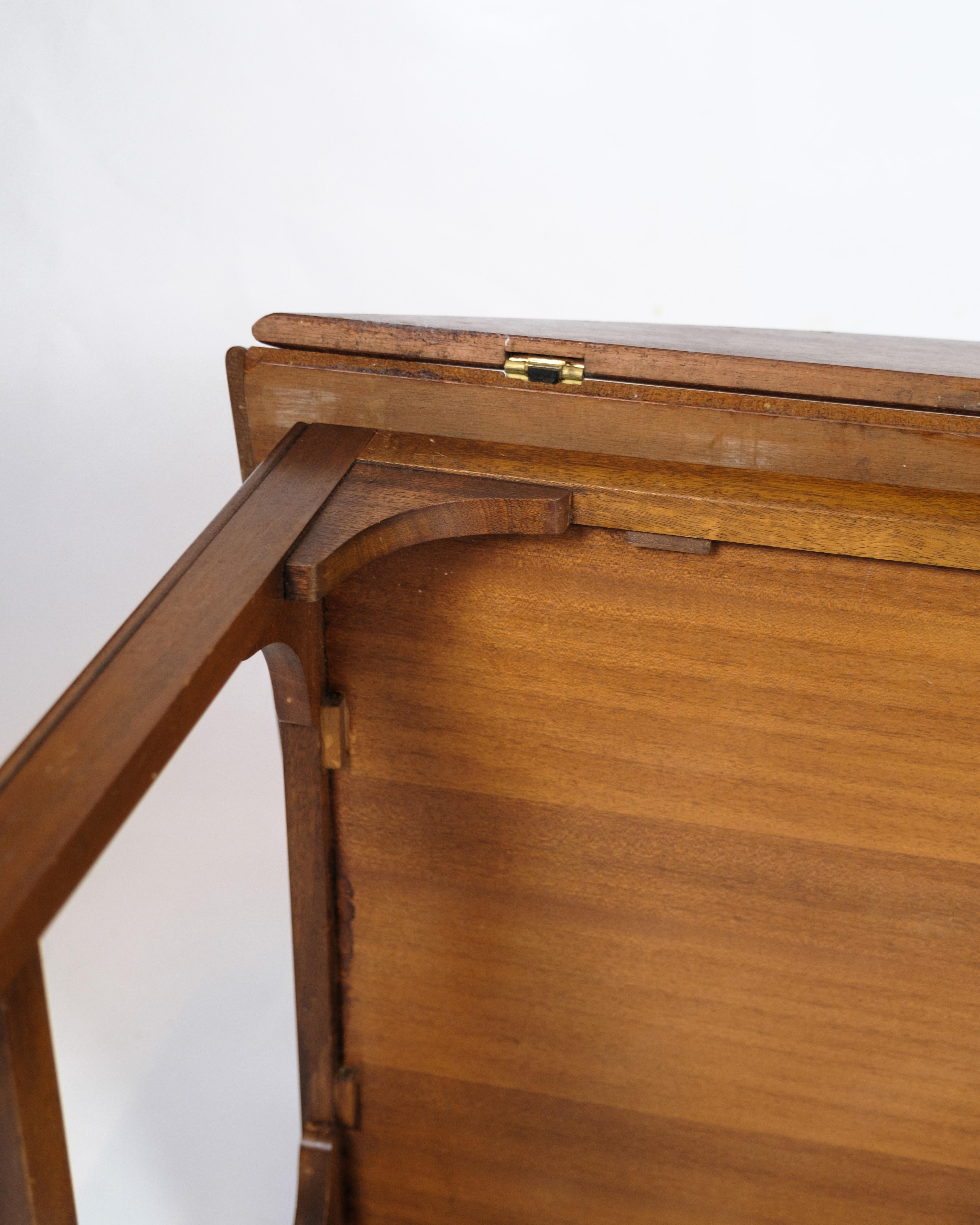 Butler Tisch aus Mahagoni, dänisches Design aus den 1960er Jahren im Angebot 3