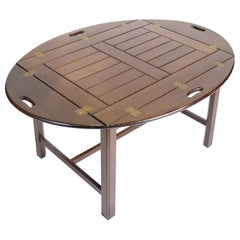 Butler Table Made In Mahogany, Danish Design From 1960s