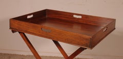 Bandeja de mayordomo de caoba Circa 1800
