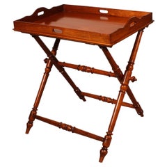Butler Tray In Solid Mahogany - Early 19th Century