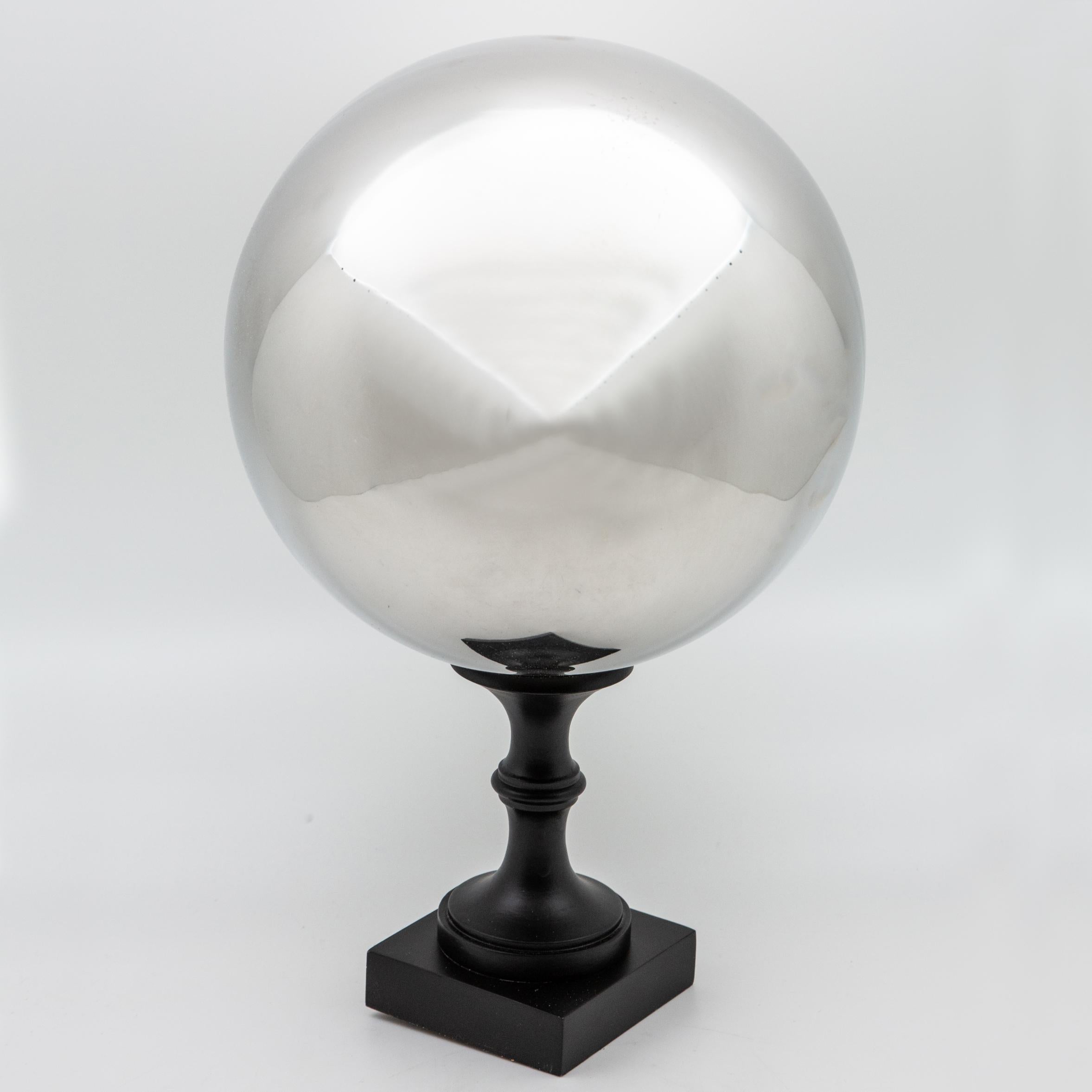 antique gazing ball