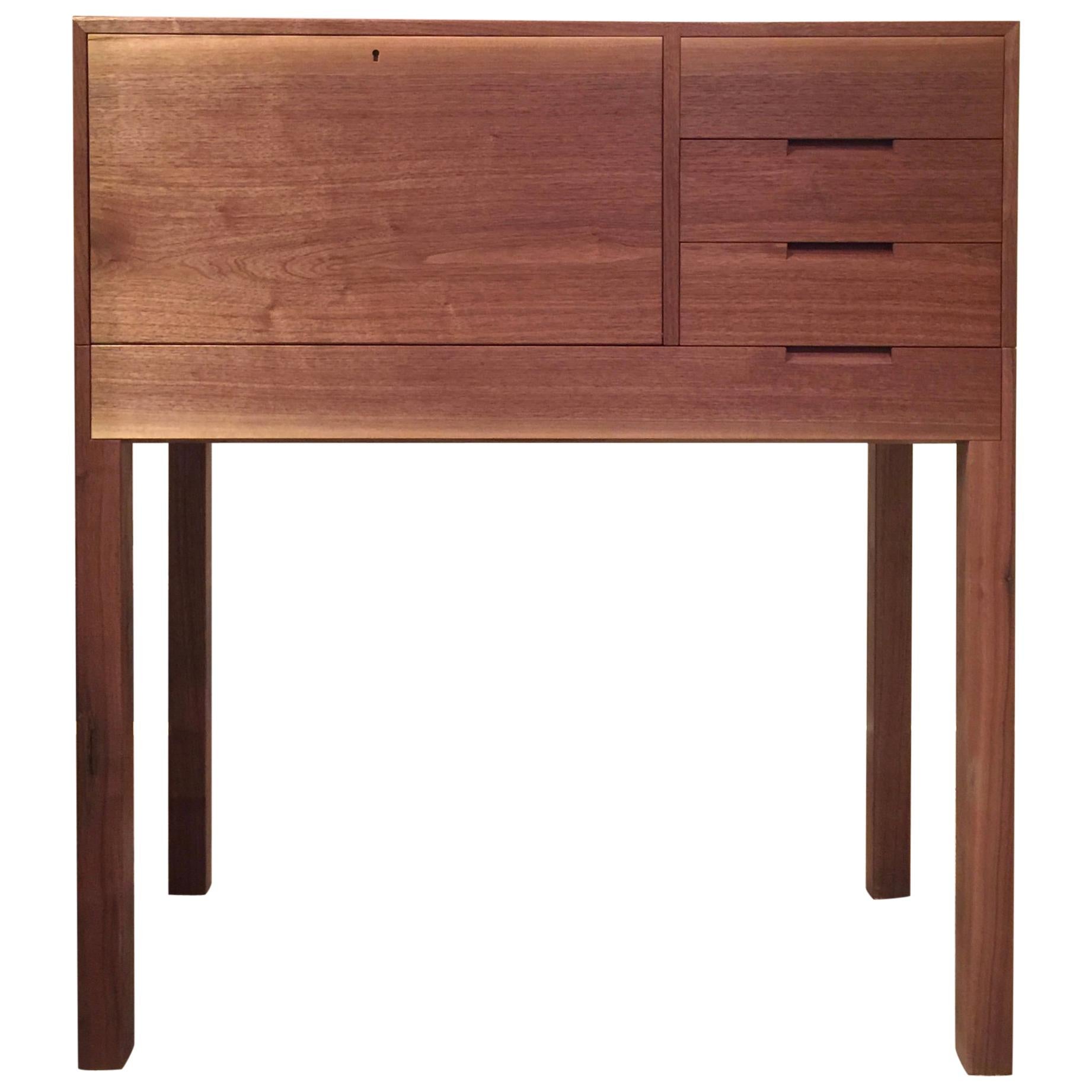 Butler's Desk or Walnut Secretary