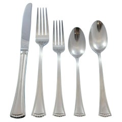 Used Butlers Pantry by Lenox Stainless Steel Flatware Set Service Large Size Dinner