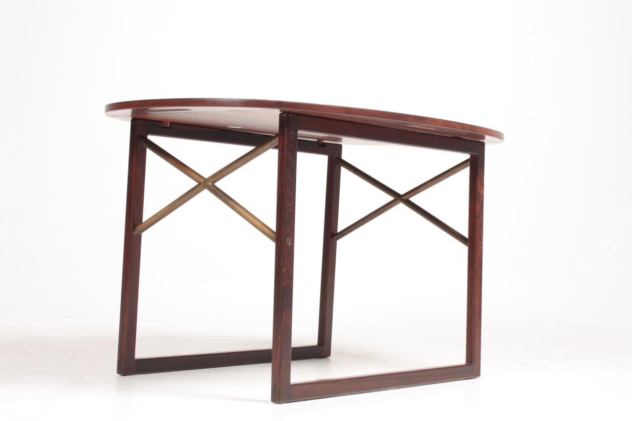 Butlers Tray in Rosewood by Svend Langkilde, Danish Midcentury, 1950s 2