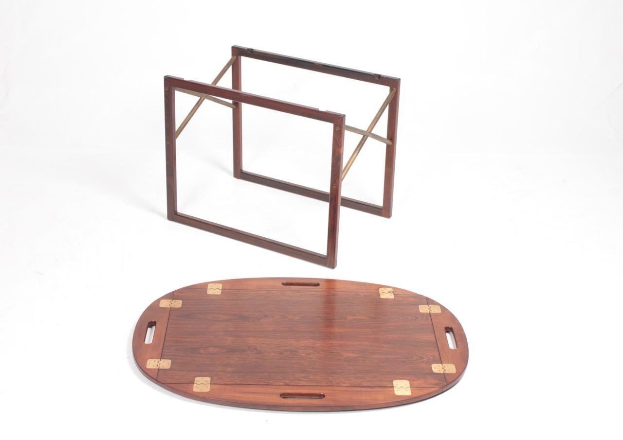 Butlers Tray in Rosewood by Svend Langkilde, Danish Midcentury, 1950s 3