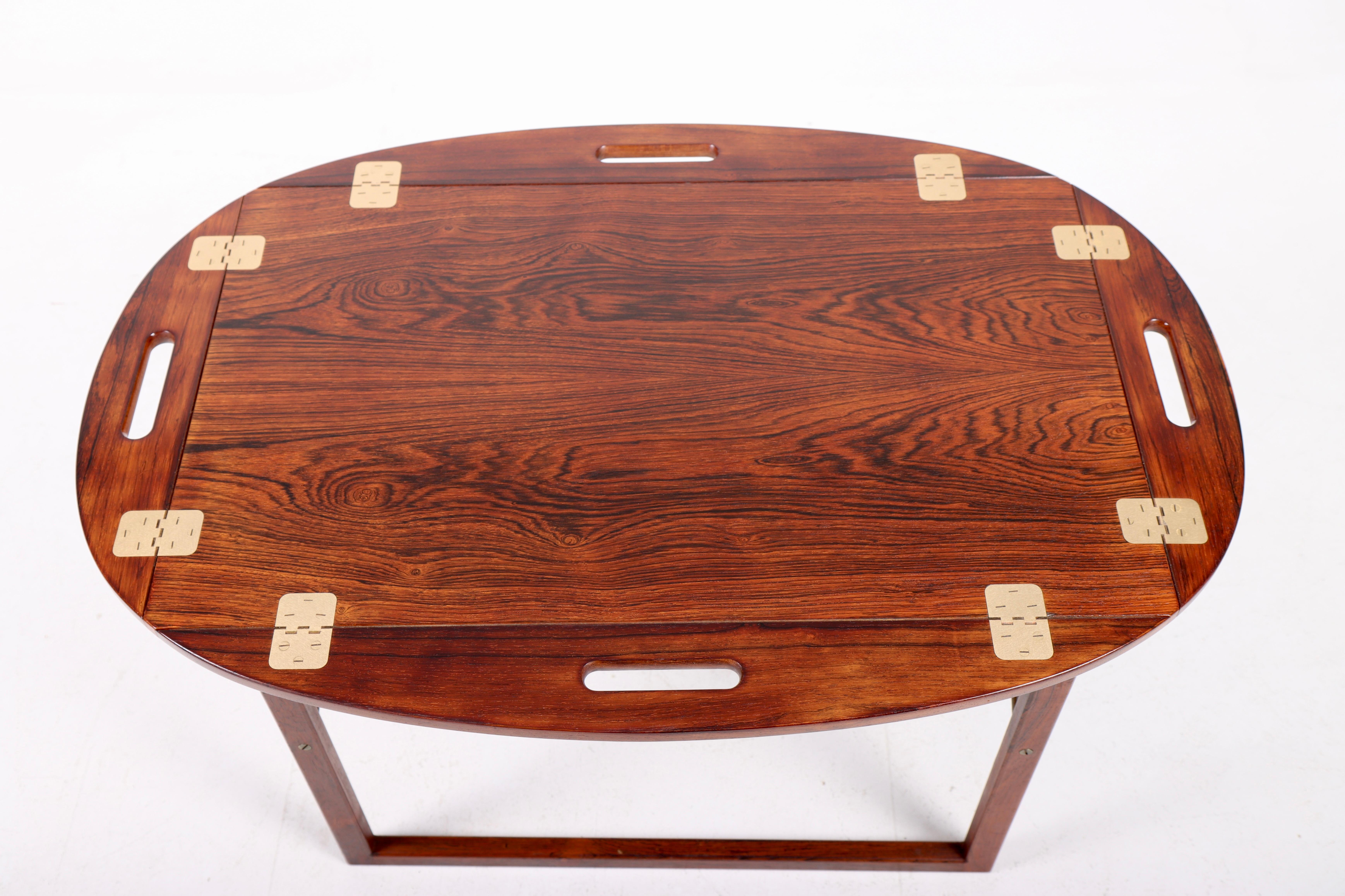 Mid-20th Century Butlers Tray in Rosewood by Svend Langkilde, Danish Midcentury, 1950s