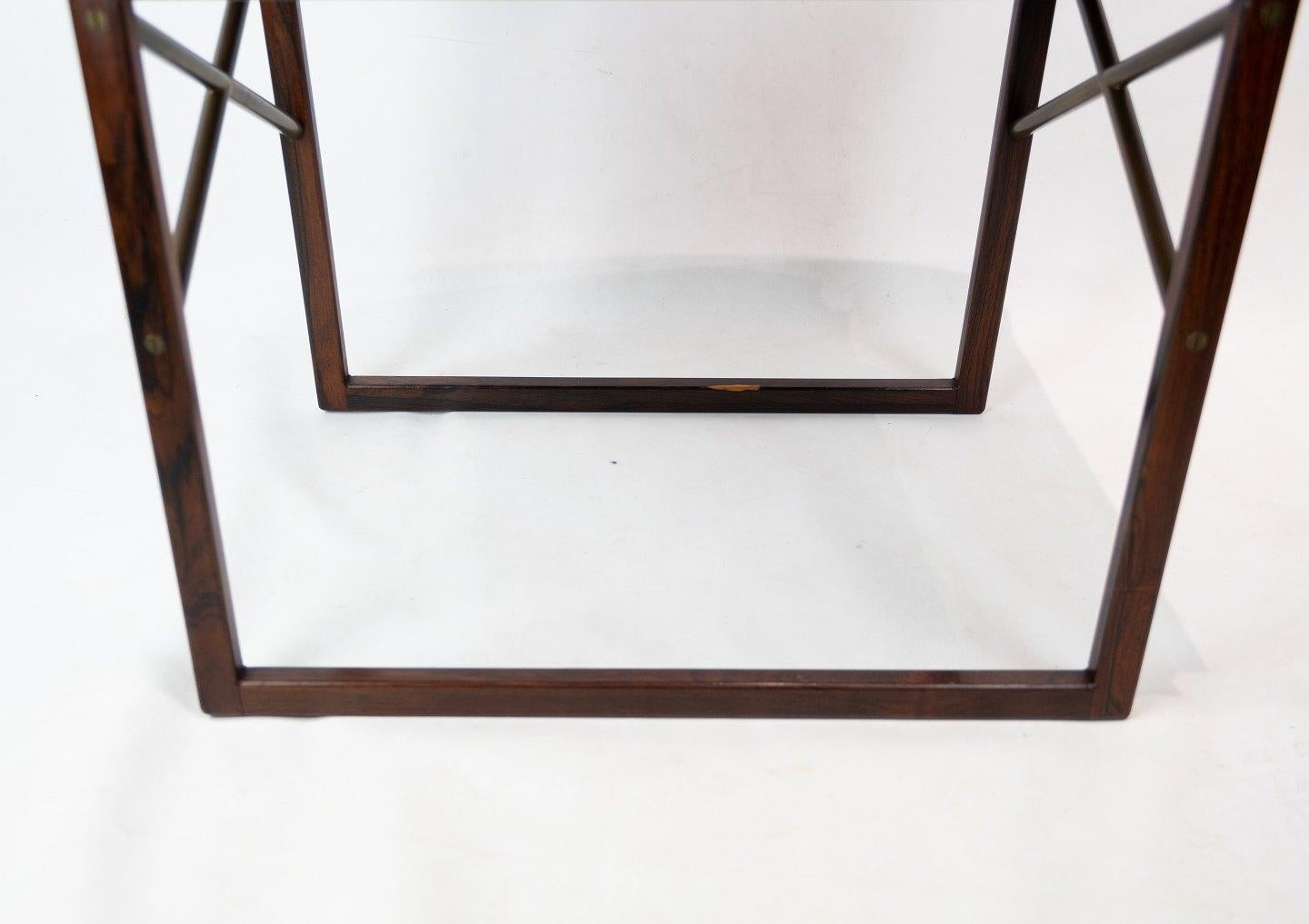 Butler's Tray in Rosewood Designed by Svend Langkilde from the 1960s 3