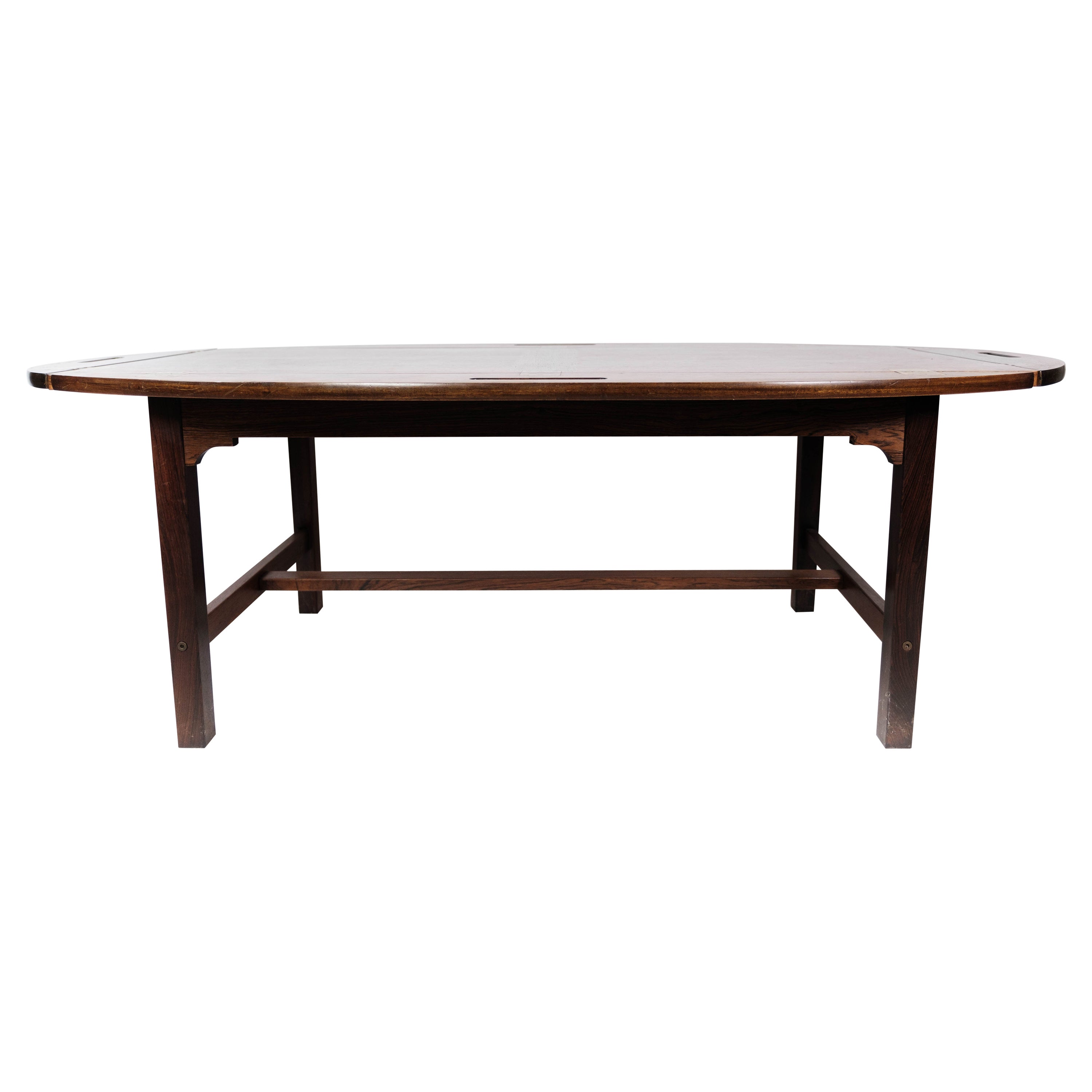 Butler's Tray Made In Rosewood Of Danish Design From 1960s