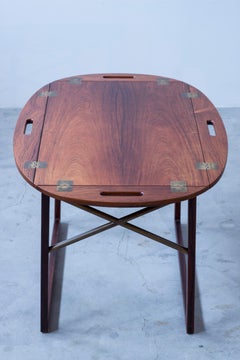 "Butlers tray" rosewood table by Svend Langkilde, Denmark, 1950s