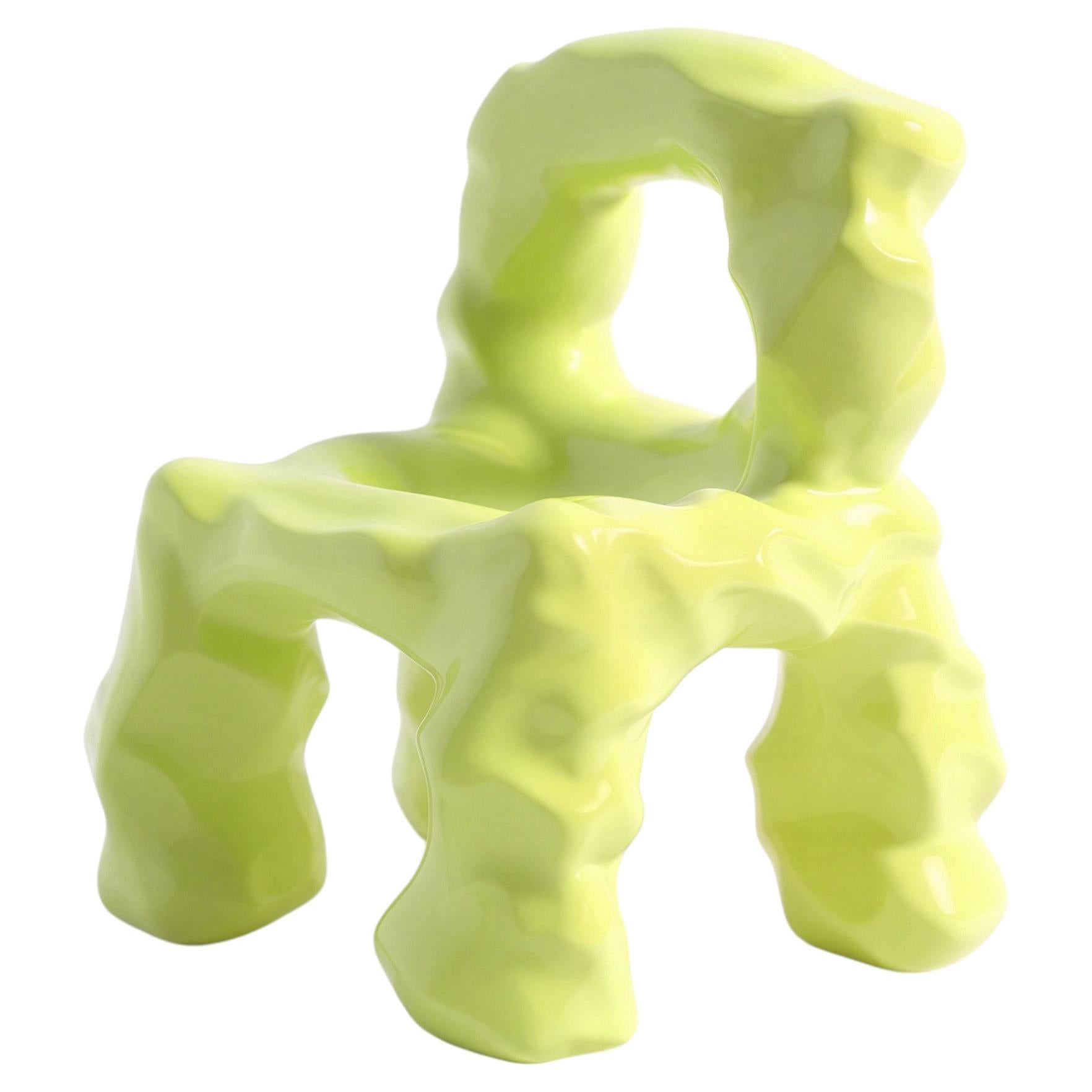 Butter Chair Grün, moderne Designerstühle, hergestellt in Kanada im Angebot