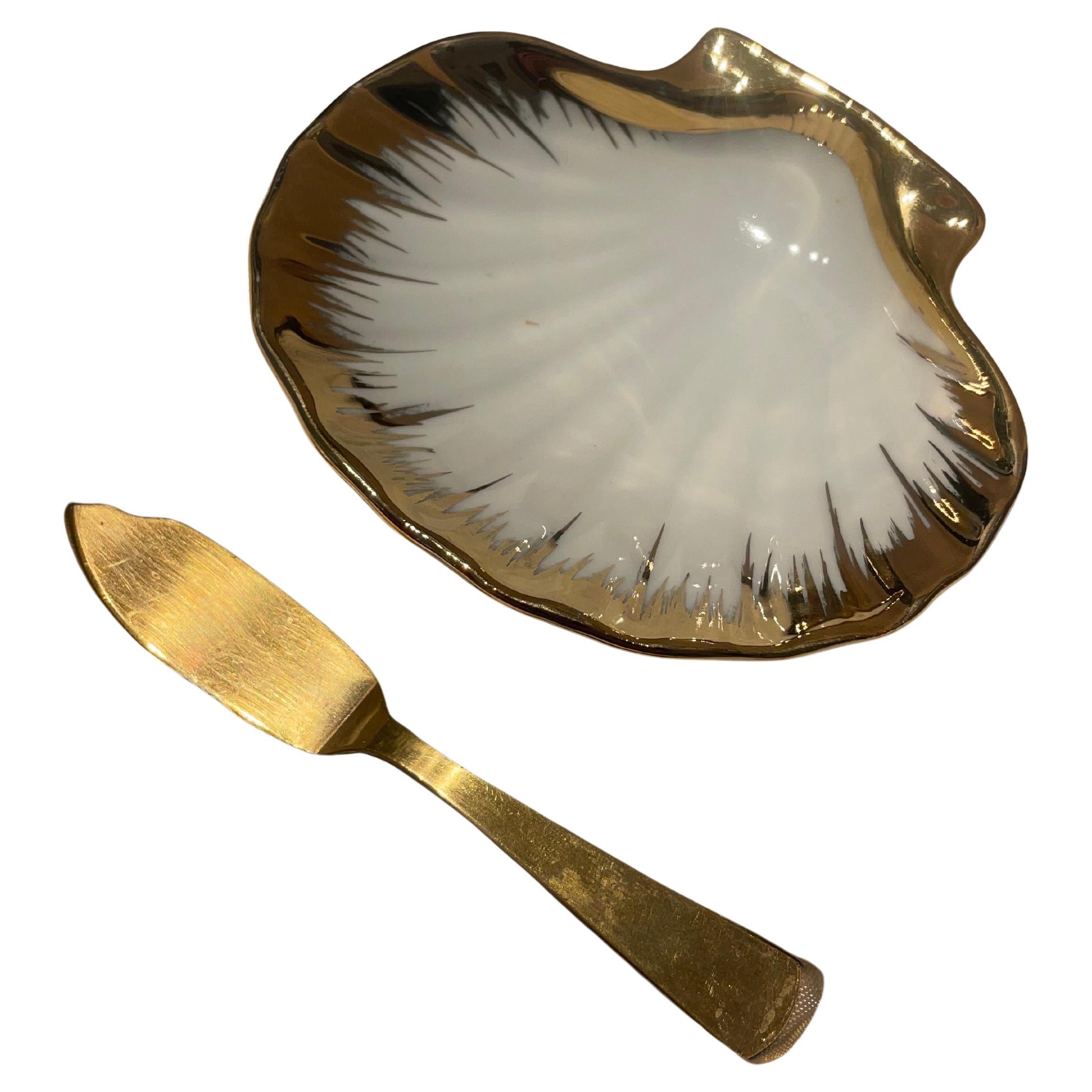 Butter Dish by the Limoges Ceramics Factory ca. 1950
