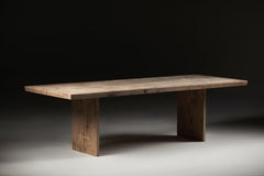 Butter Fly Jointed Salvaged English Oak Dining Table by Jonathan Field
