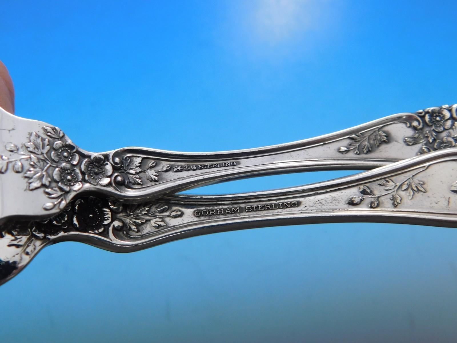Buttercup by Gorham Sterling Silver Flatware Set Service 322 pcs Dinner Lg Chest For Sale 9