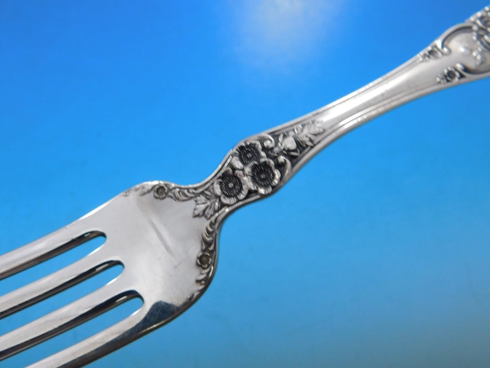 Buttercup by Gorham Sterling Silver Flatware Set Service 322 pcs Dinner Lg Chest For Sale 10