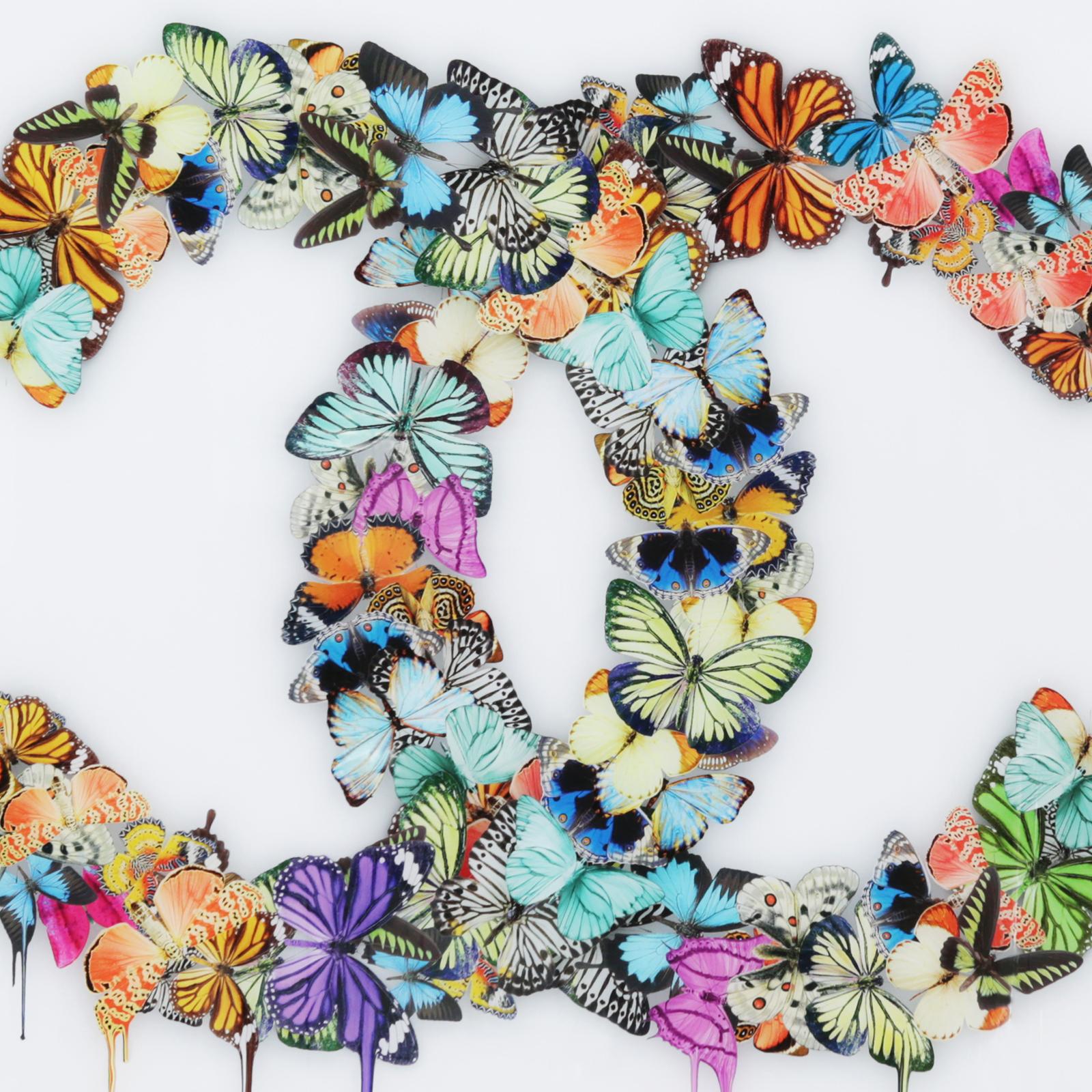 Dutch Butterflies Plexiglass Wall Decoration For Sale