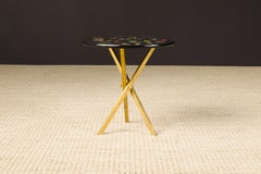 'Butterflies' Side Table / Drinks Table by Piero Fornasetti, Signed