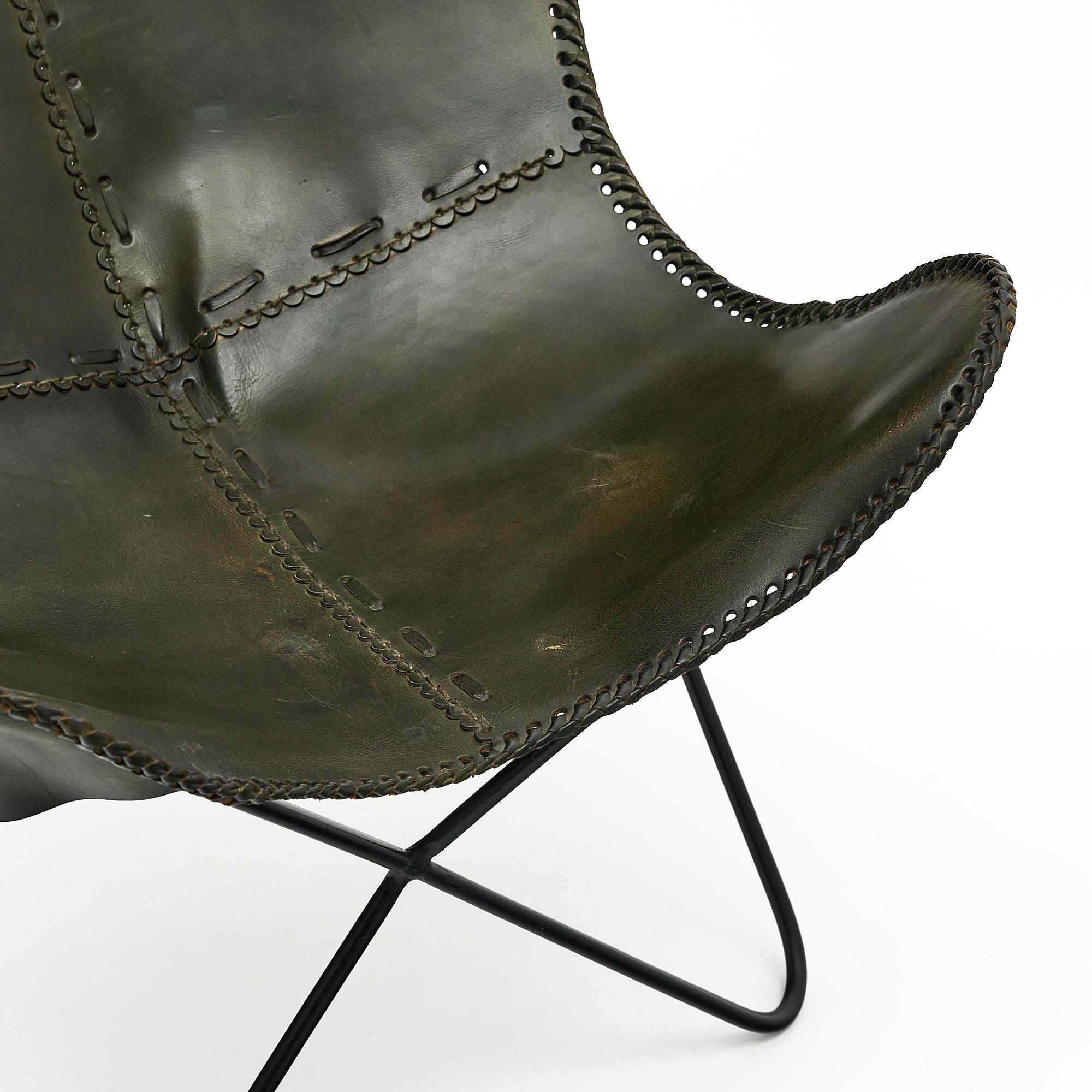 Mid-Century Modern Butterfly Chair by Jorge Ferrari Hardoy for Knoll