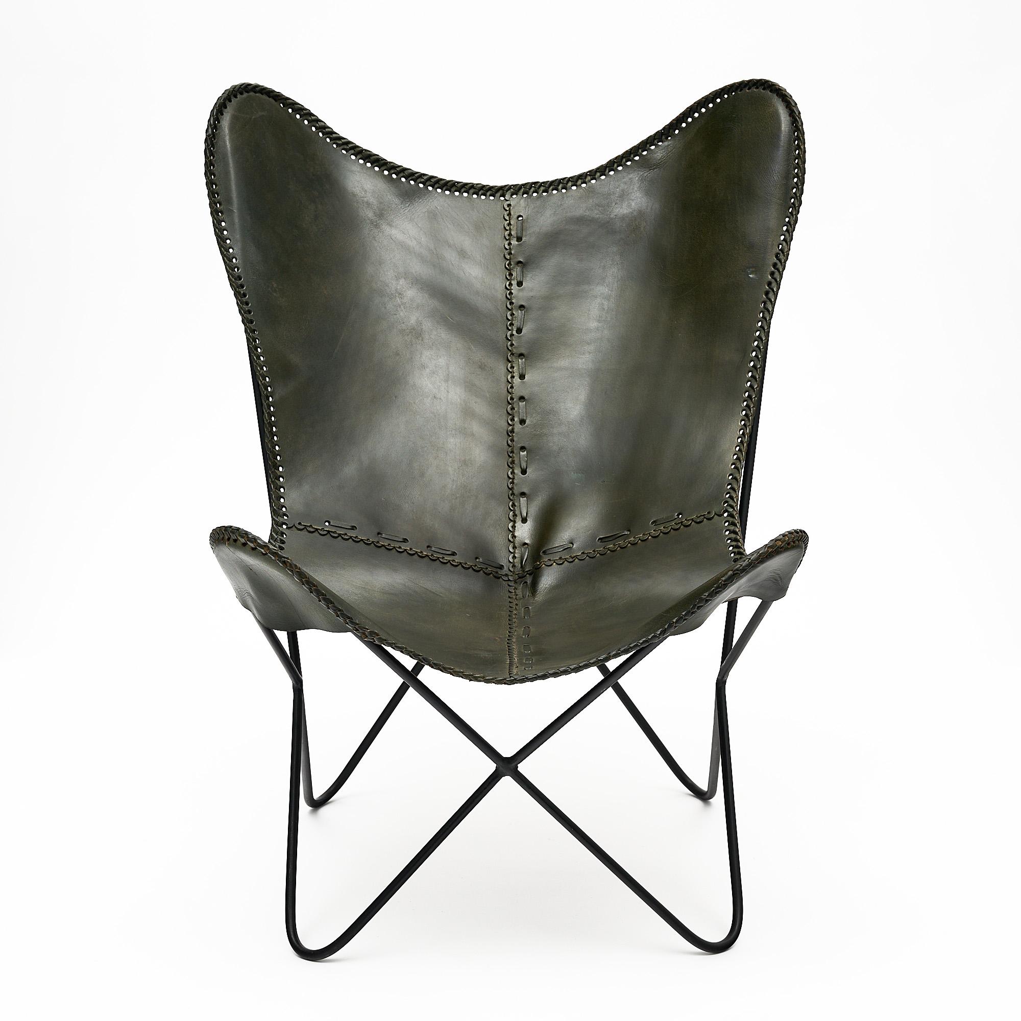 Italian Butterfly Chair by Jorge Ferrari Hardoy for Knoll