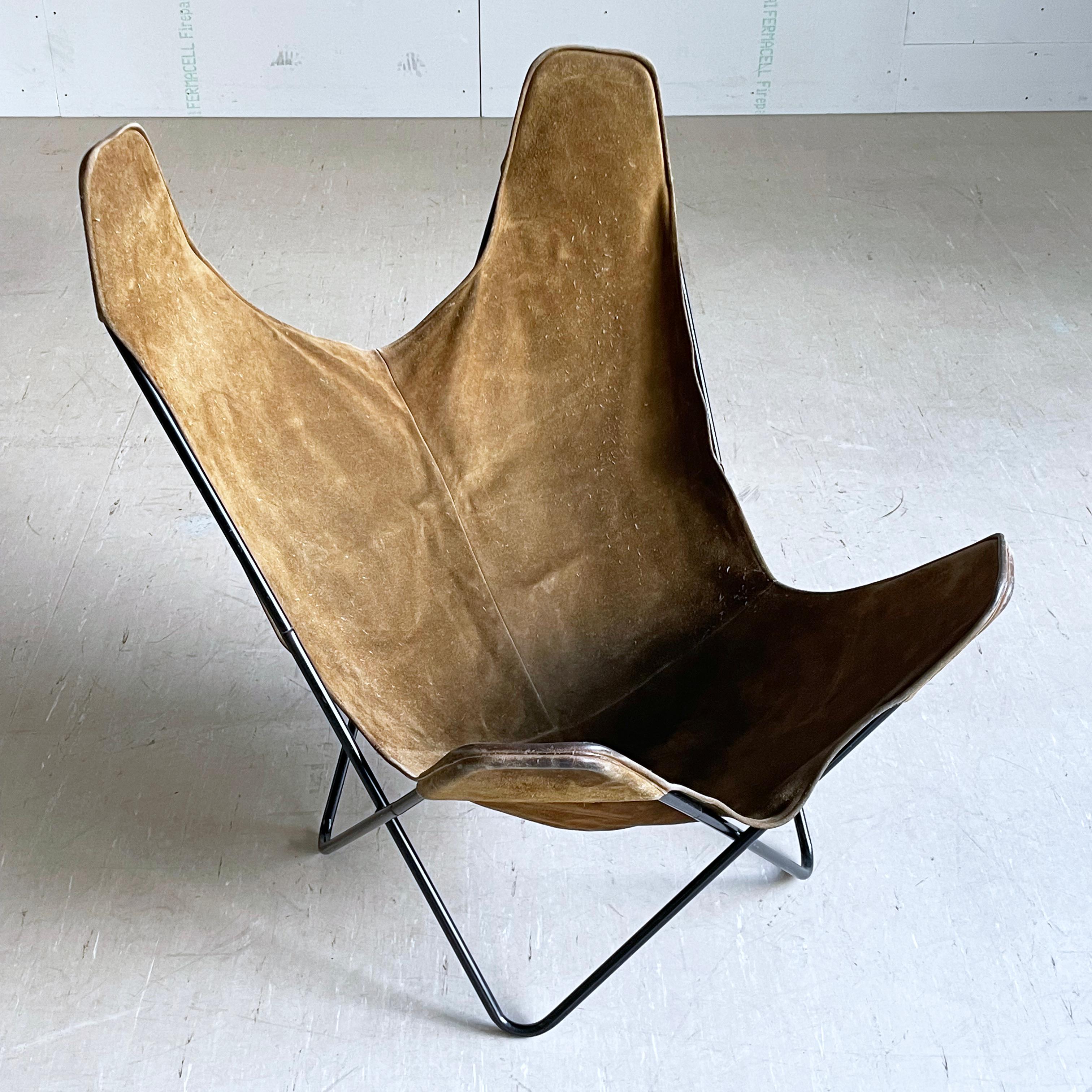 Mid-Century Modern Chaise papillon de Jorge Ferrari-Hardoy, années 1960 en vente