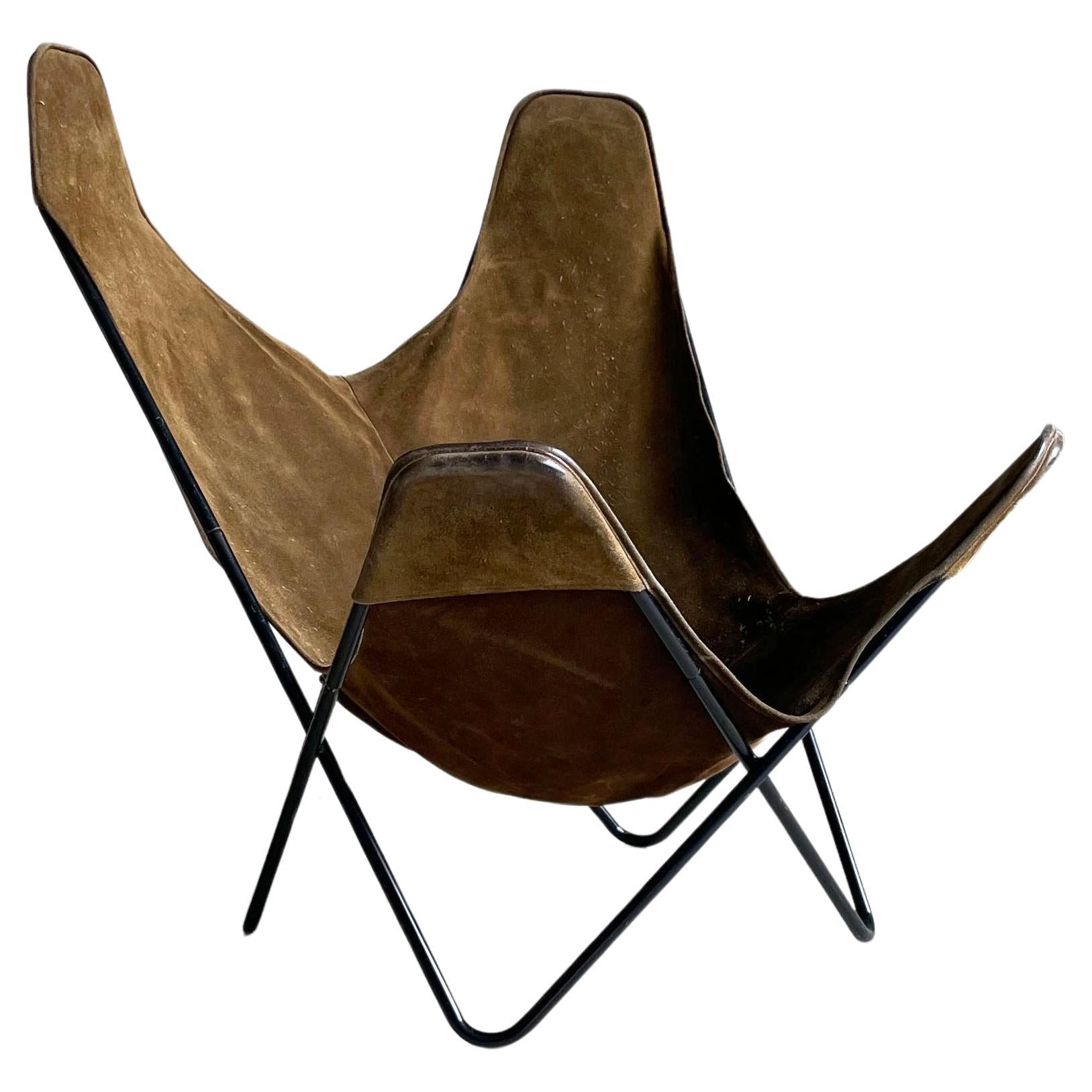 "Butterfly" Chair by Jorge Ferrari-Hardoy, 1960s For Sale