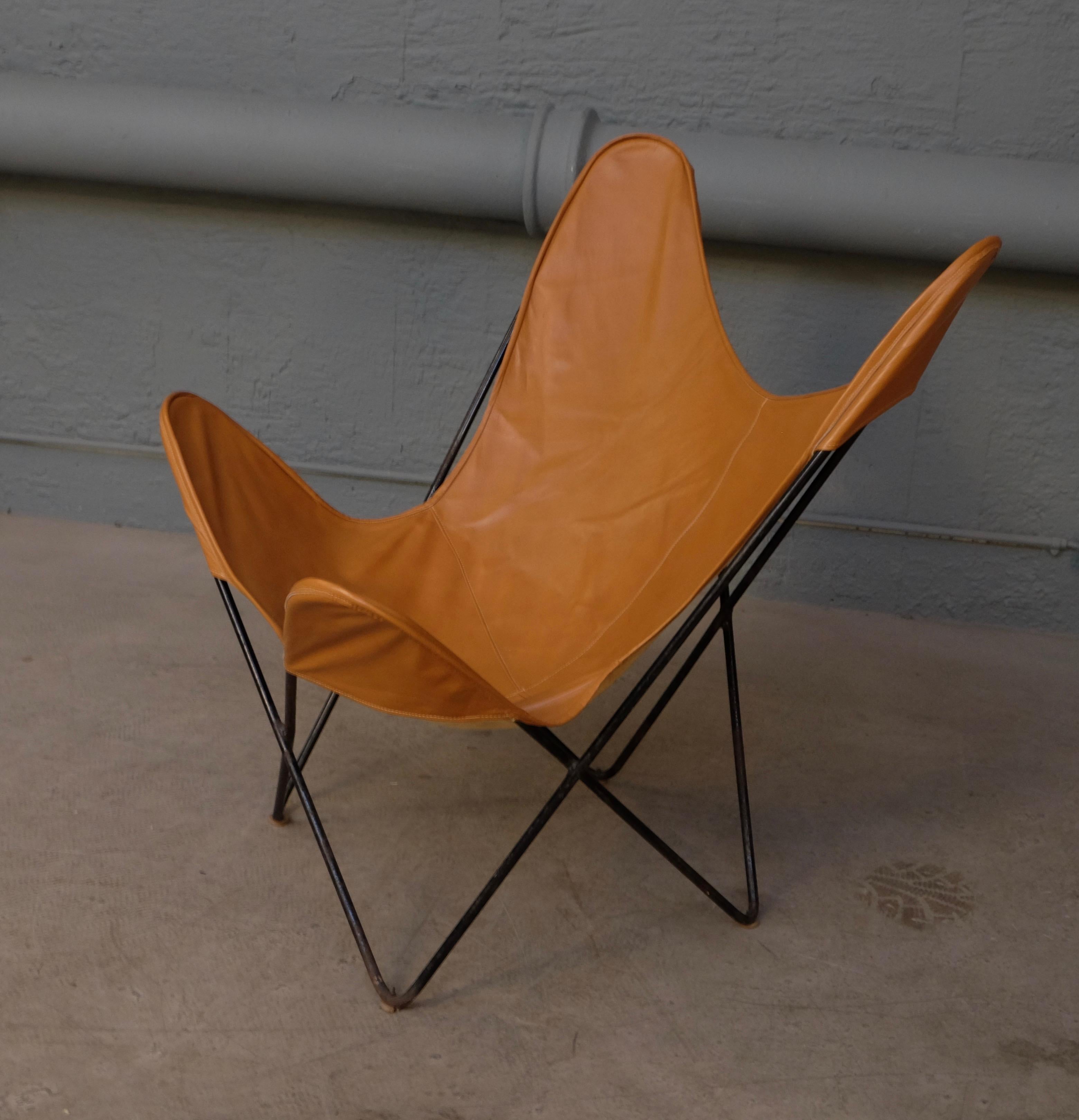 Butterfly Chair by Knoll, 1960s In Good Condition For Sale In Stockholm, SE