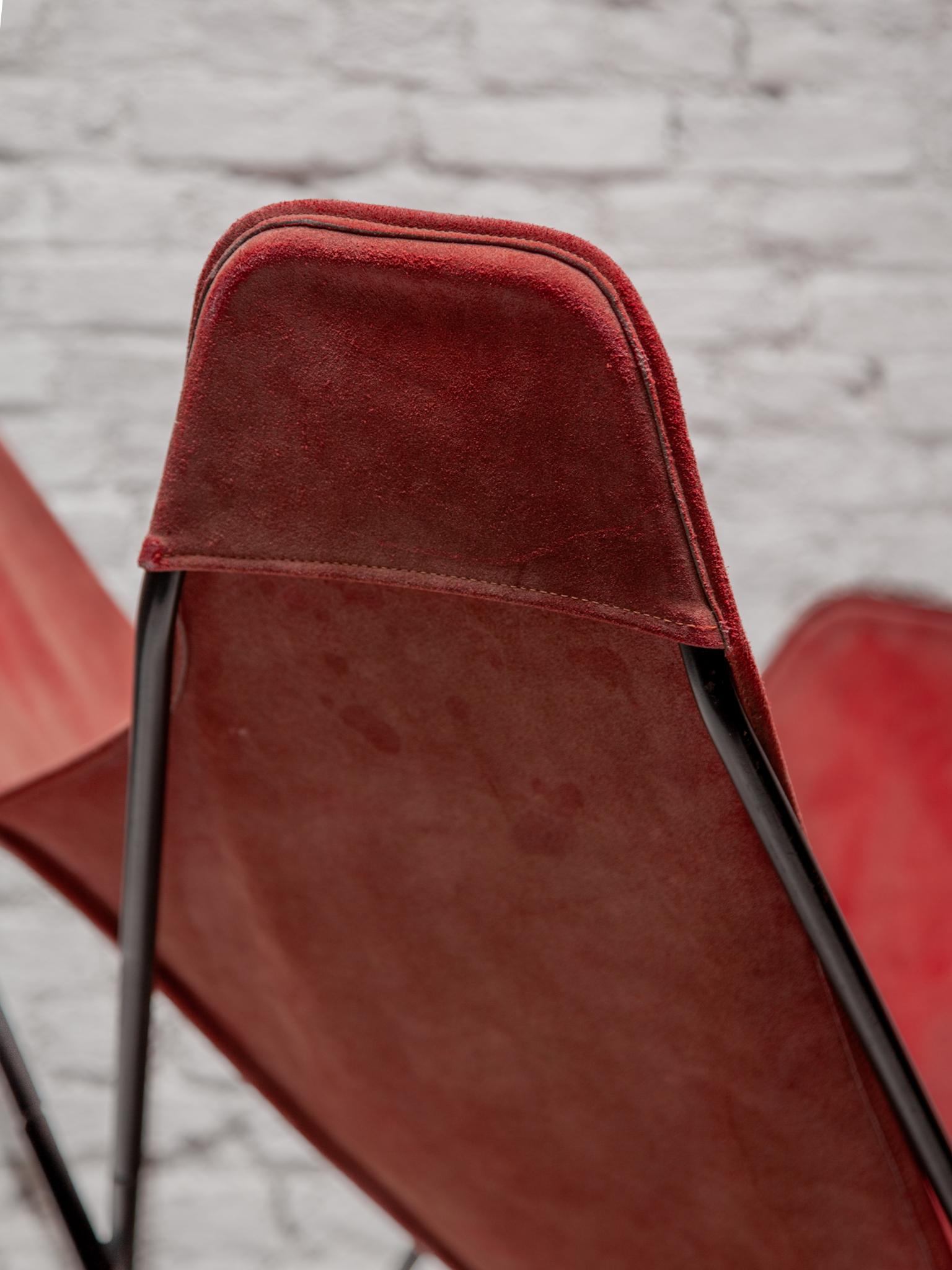 Stuhl „Schmetterling“ entworfen von Jorge Hardoy-Ferrari für Knoll, 1960er Jahre im Angebot 3