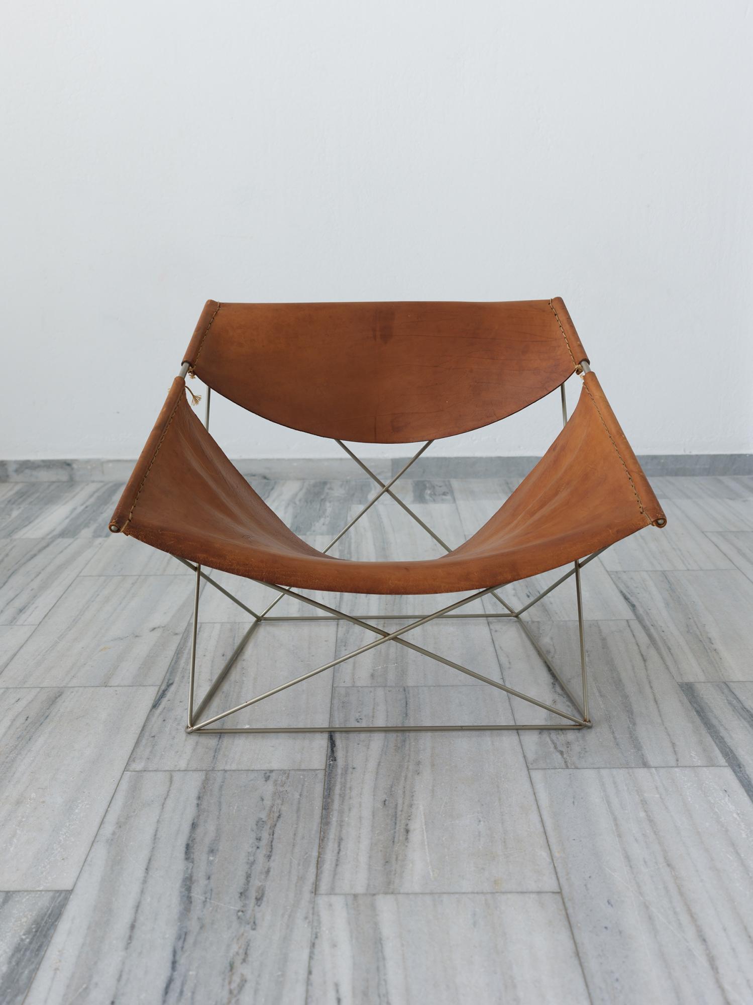 Mid-Century Modern Butterfly chair F675 by Pierre Paulin for Artifort, Netherlands 1963