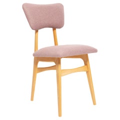 Butterfly Chair in Pink Wool by Vintola Studio, Beechwood Wool Seat