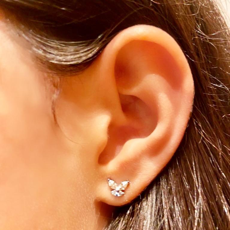 Absolute Jewellery Butterfly Earrings HCE434