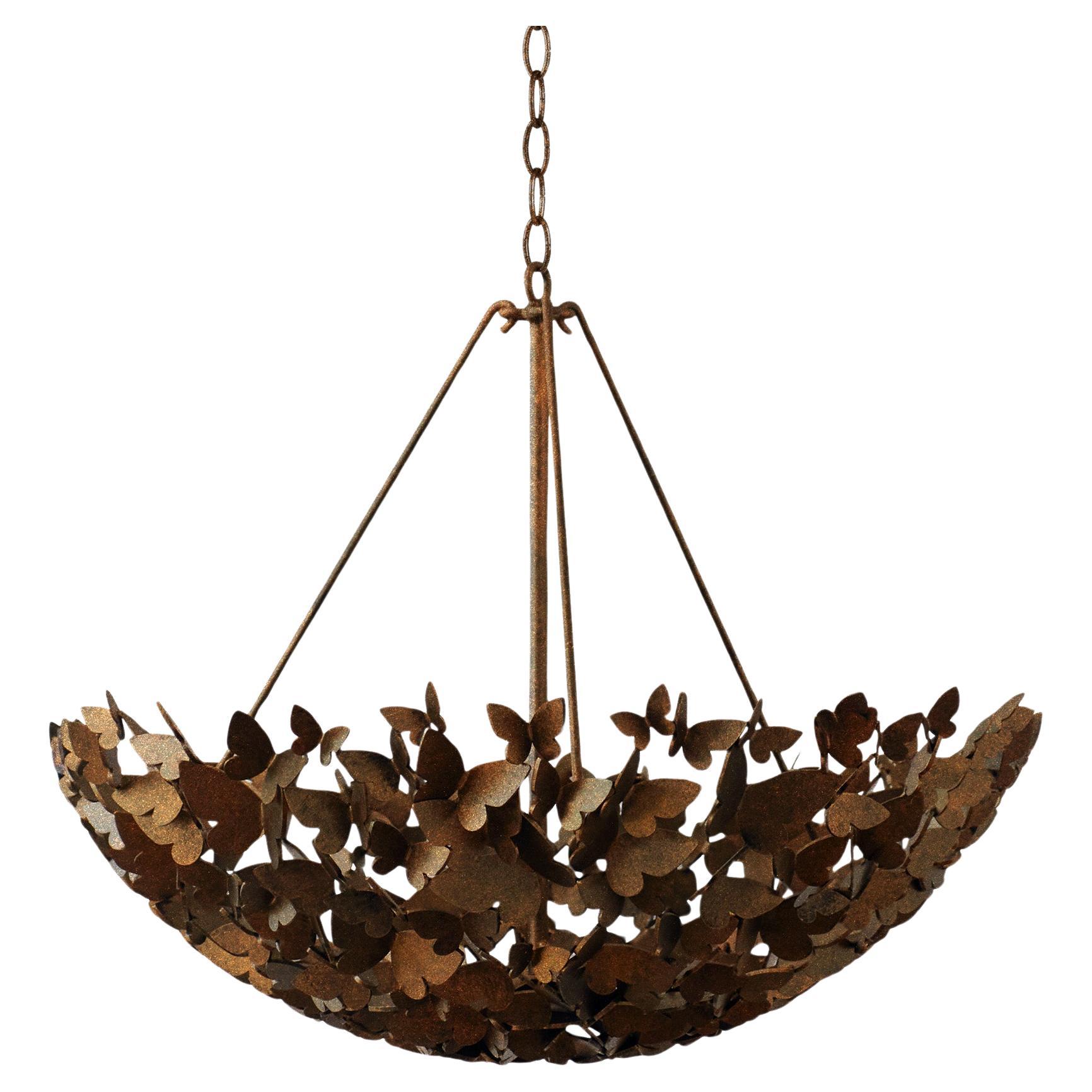 Butterfly Dish Light in Tobacco