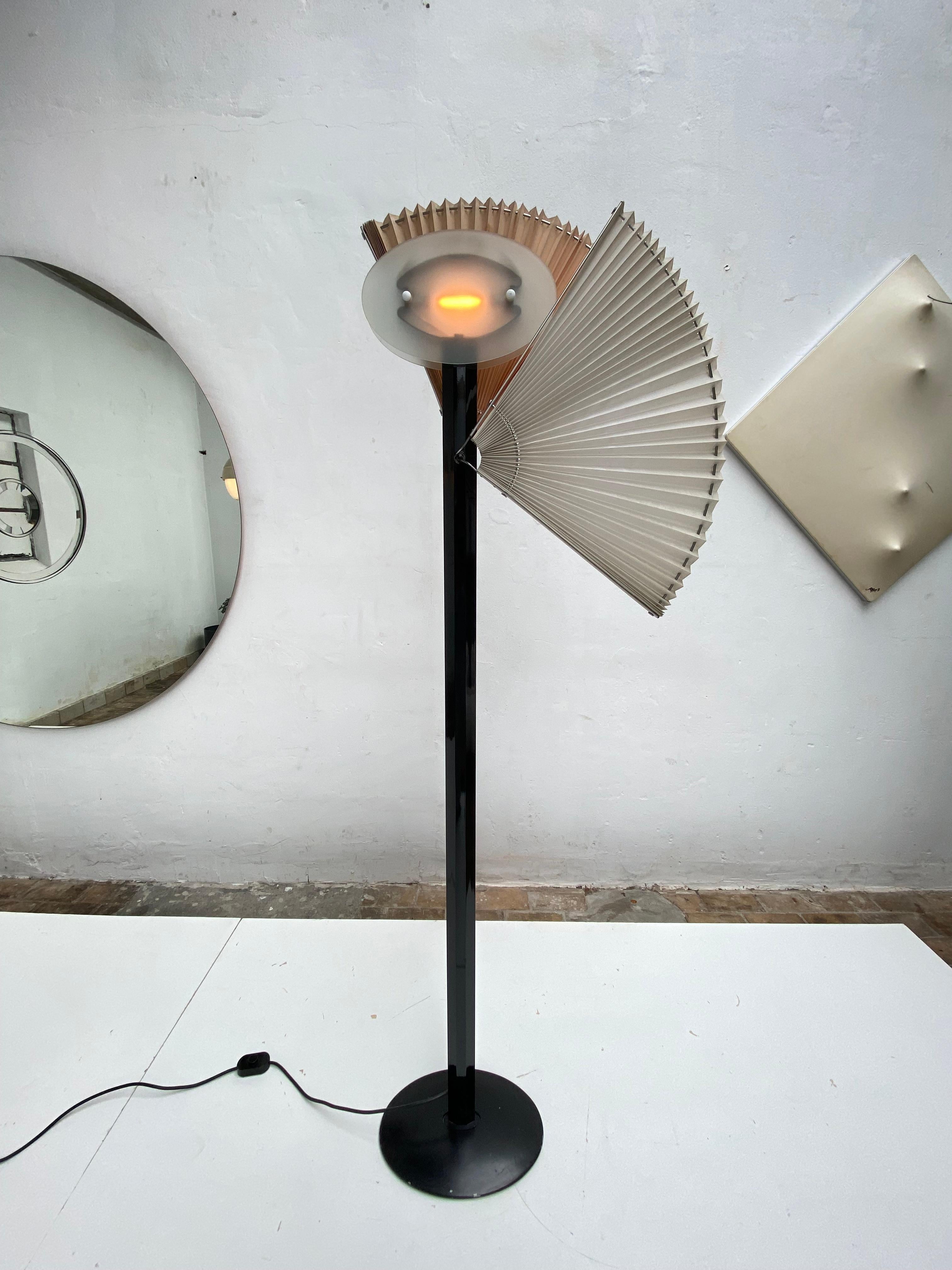 Cast 'Butterfly' Floorlamp by Afra & Tobia Scarpa for Flos Italy 1985               For Sale