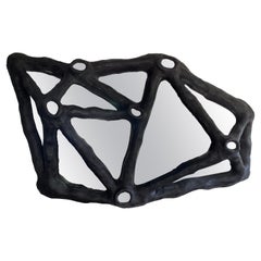 "Butterfly" Functional Mirror Wall Sculpture by Alexey Krupinin