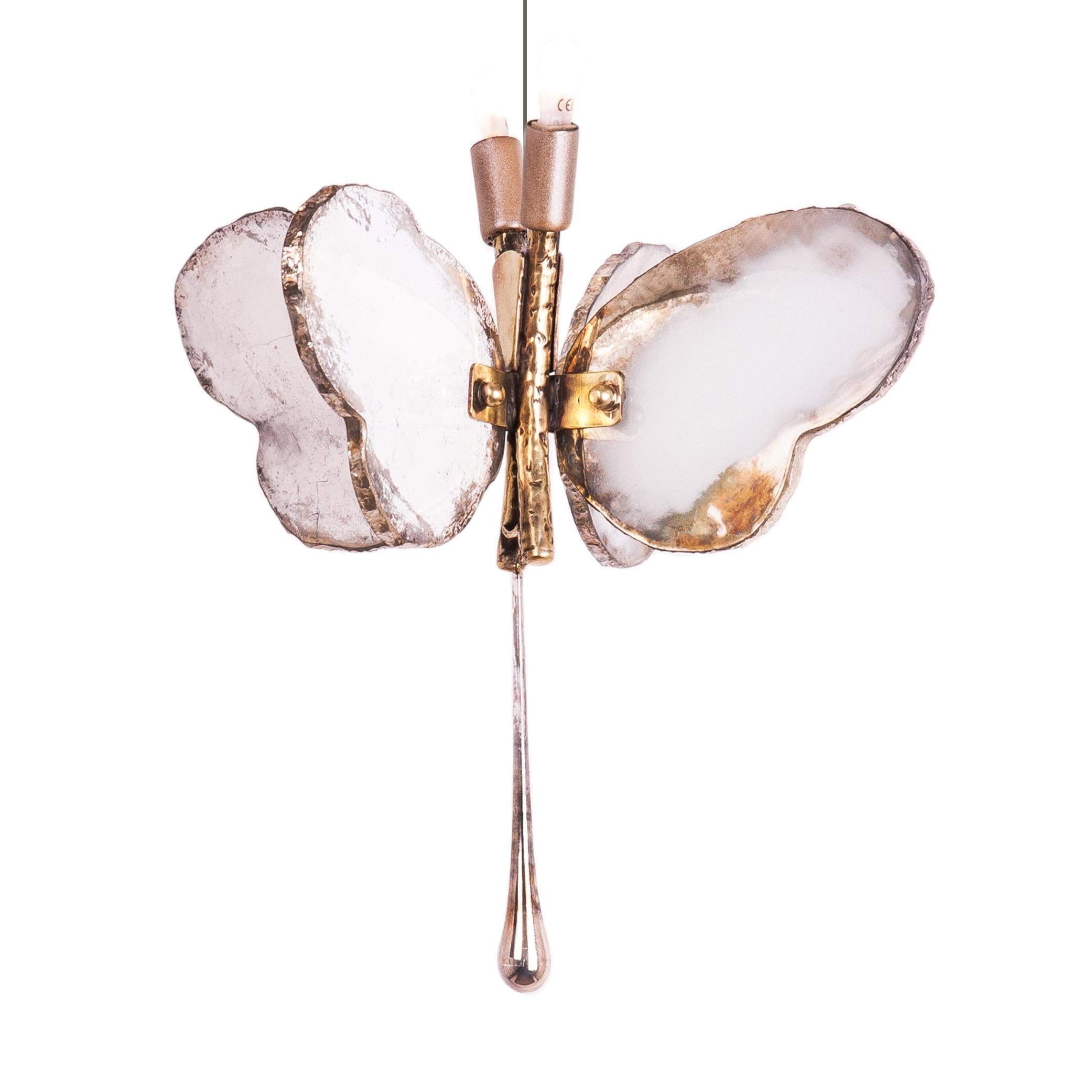 butterfly pendant light