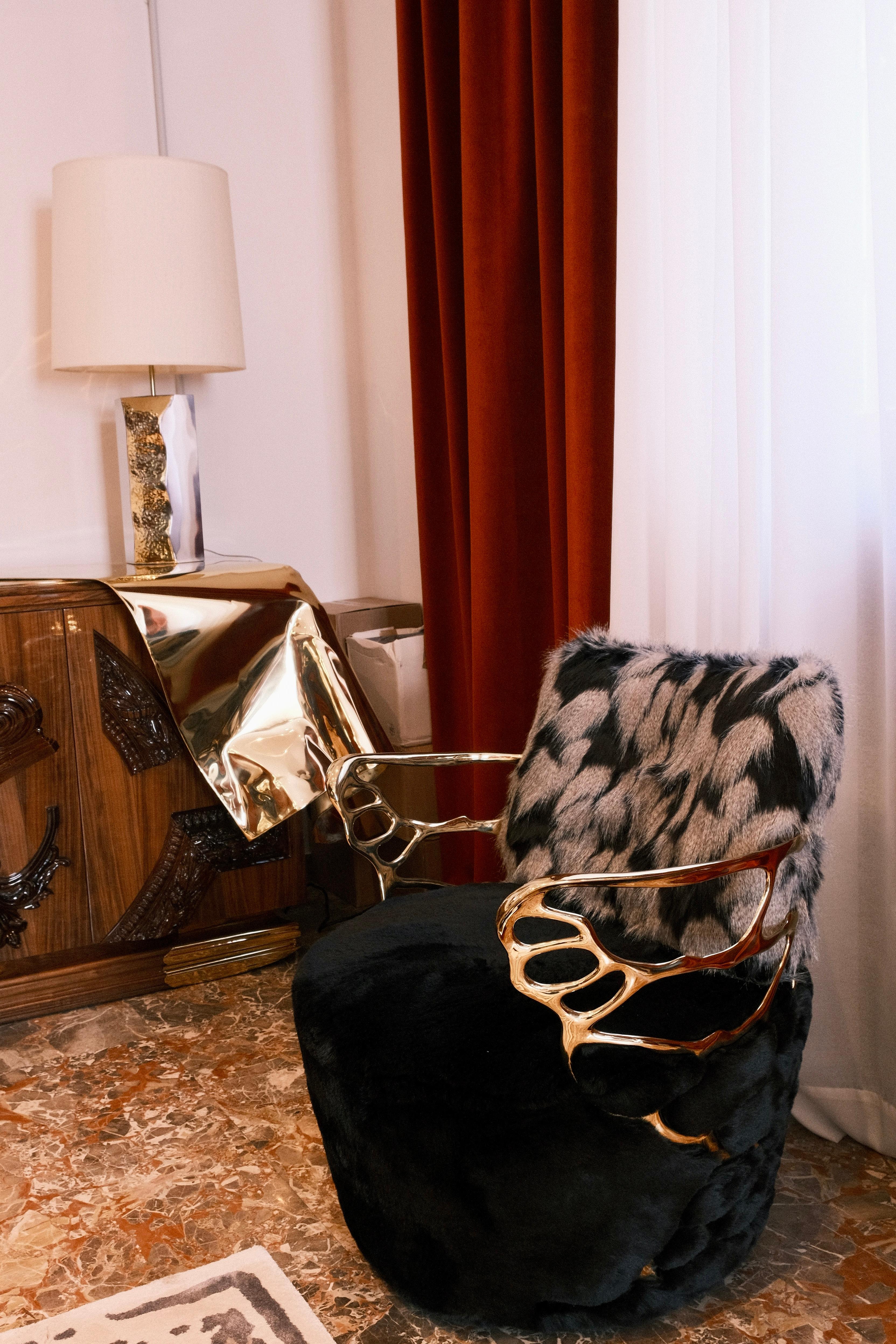 Chinese Butterfly Illusion Chair by GORDON GU For Sale