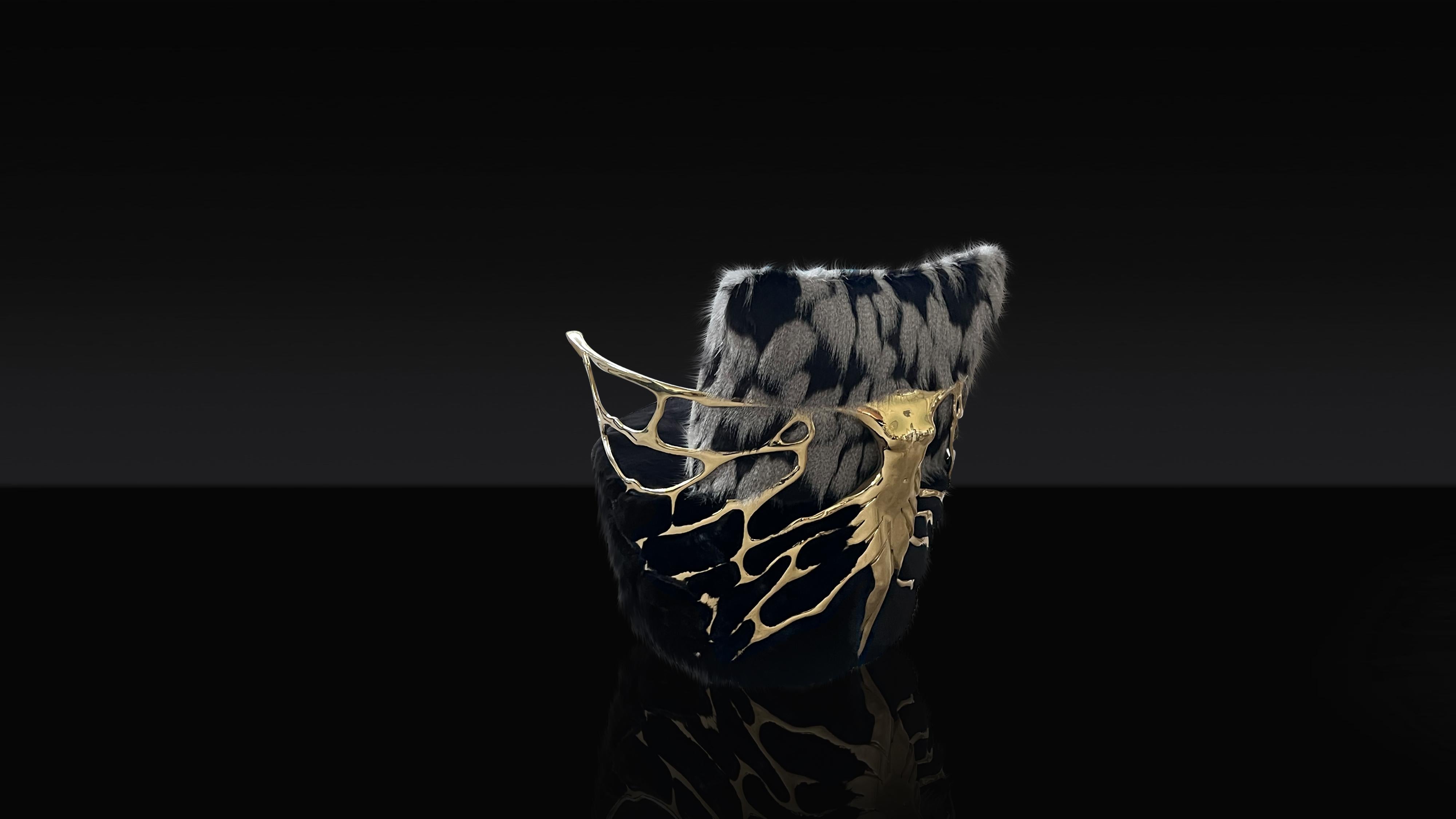 Contemporary Butterfly Illusion Chair by GORDON GU For Sale